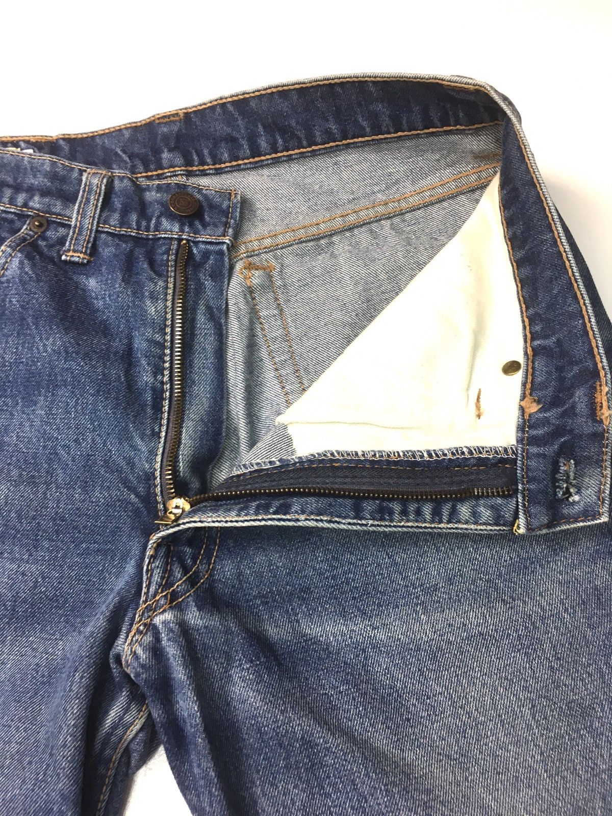 Big John × Vintage The world big John distressed denim japan Size US 30 / EU 46 - 9 Thumbnail