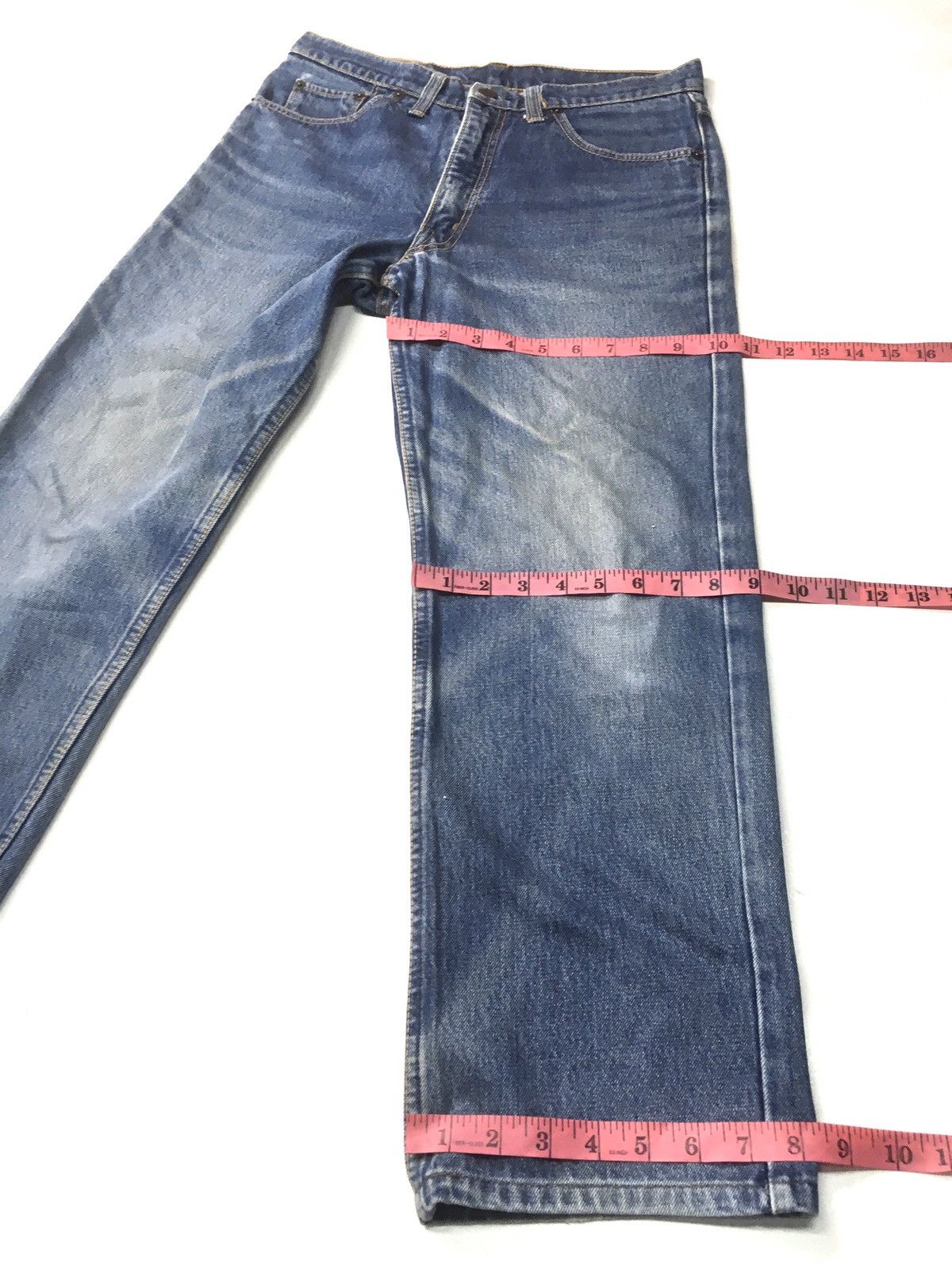 Big John × Vintage The world big John distressed denim japan Size US 30 / EU 46 - 4 Thumbnail