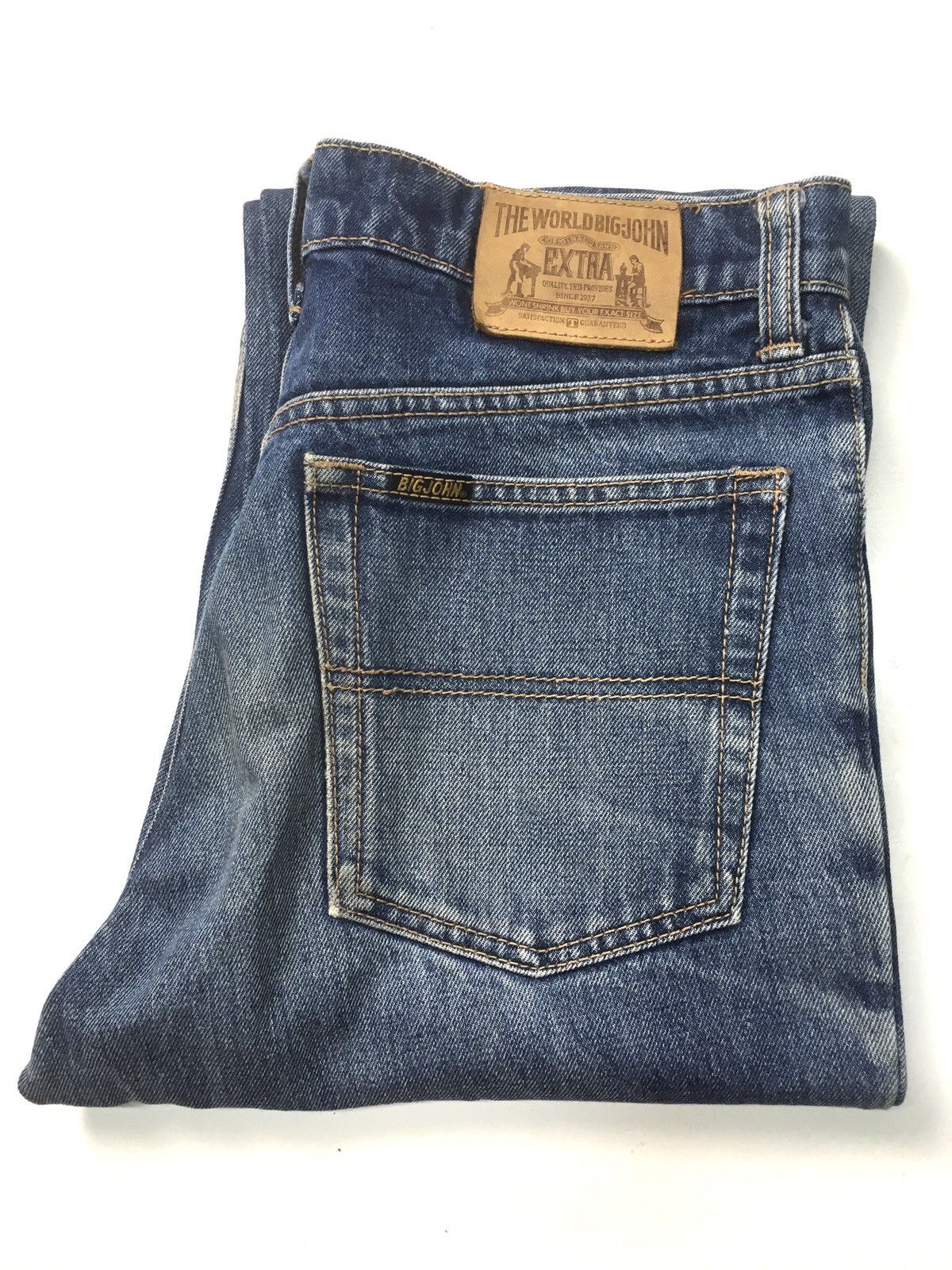 The world big John distressed denim japan