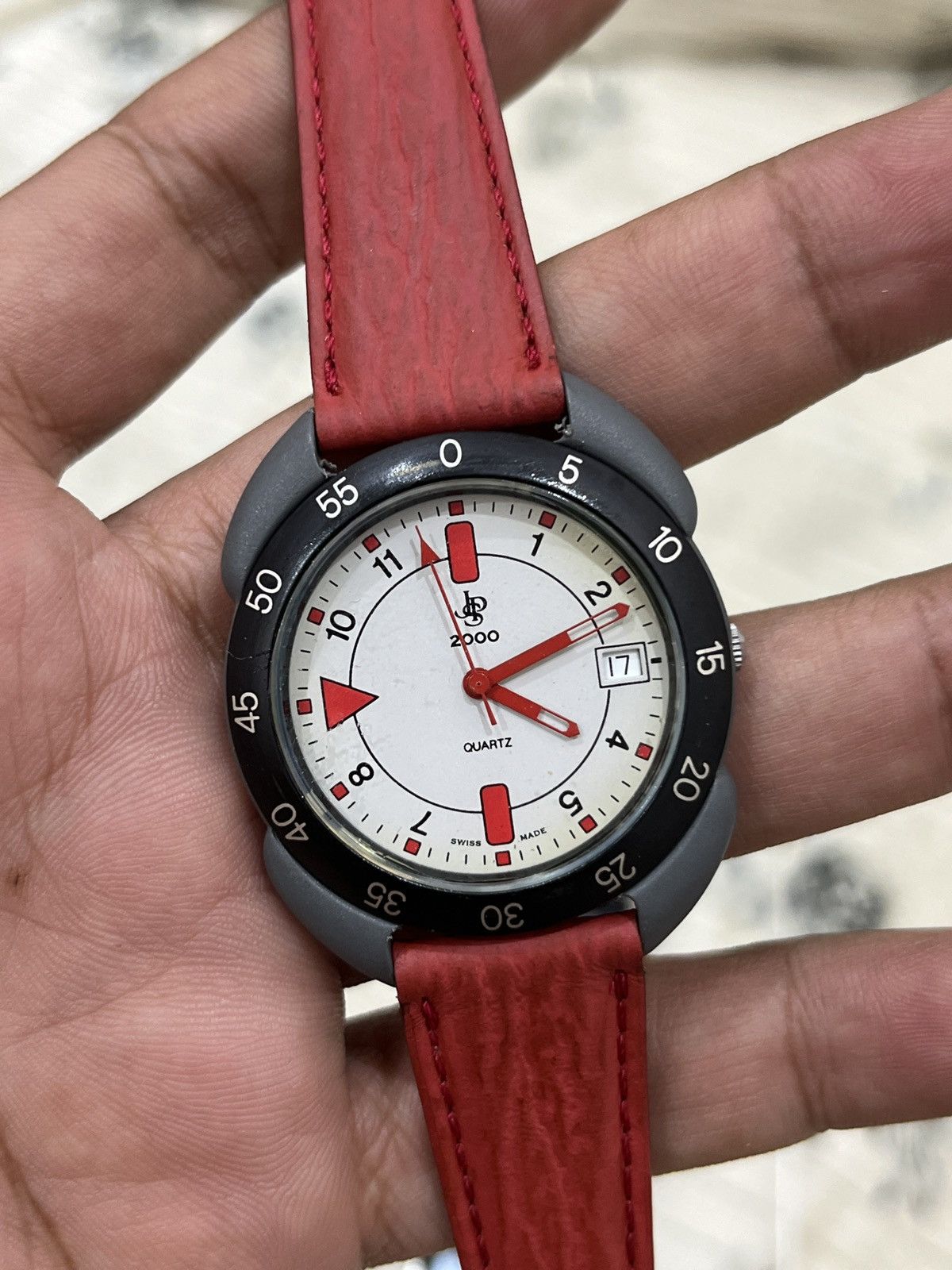 Vintage VINTAGE RARE JPS SWISS MADE HYPEBEAST WATCH Size ONE SIZE - 2 Thumbnail