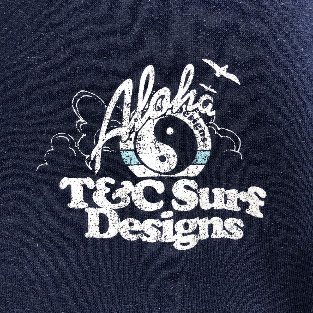 Japanese Brand Vintage T&C Surf Design Aloha Big Logo Sweatshirts Size US M / EU 48-50 / 2 - 7 Thumbnail