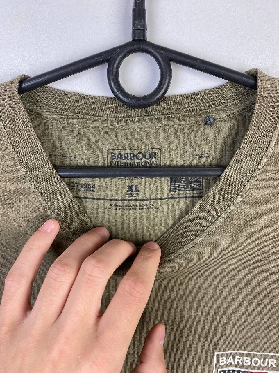 Barbour Barbour International vintage t-shirt size xl Size US XL / EU 56 / 4 - 5 Thumbnail