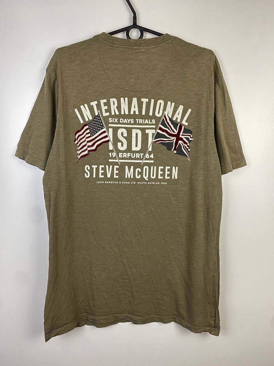 Barbour Barbour International vintage t-shirt size xl Size US XL / EU 56 / 4 - 2 Thumbnail