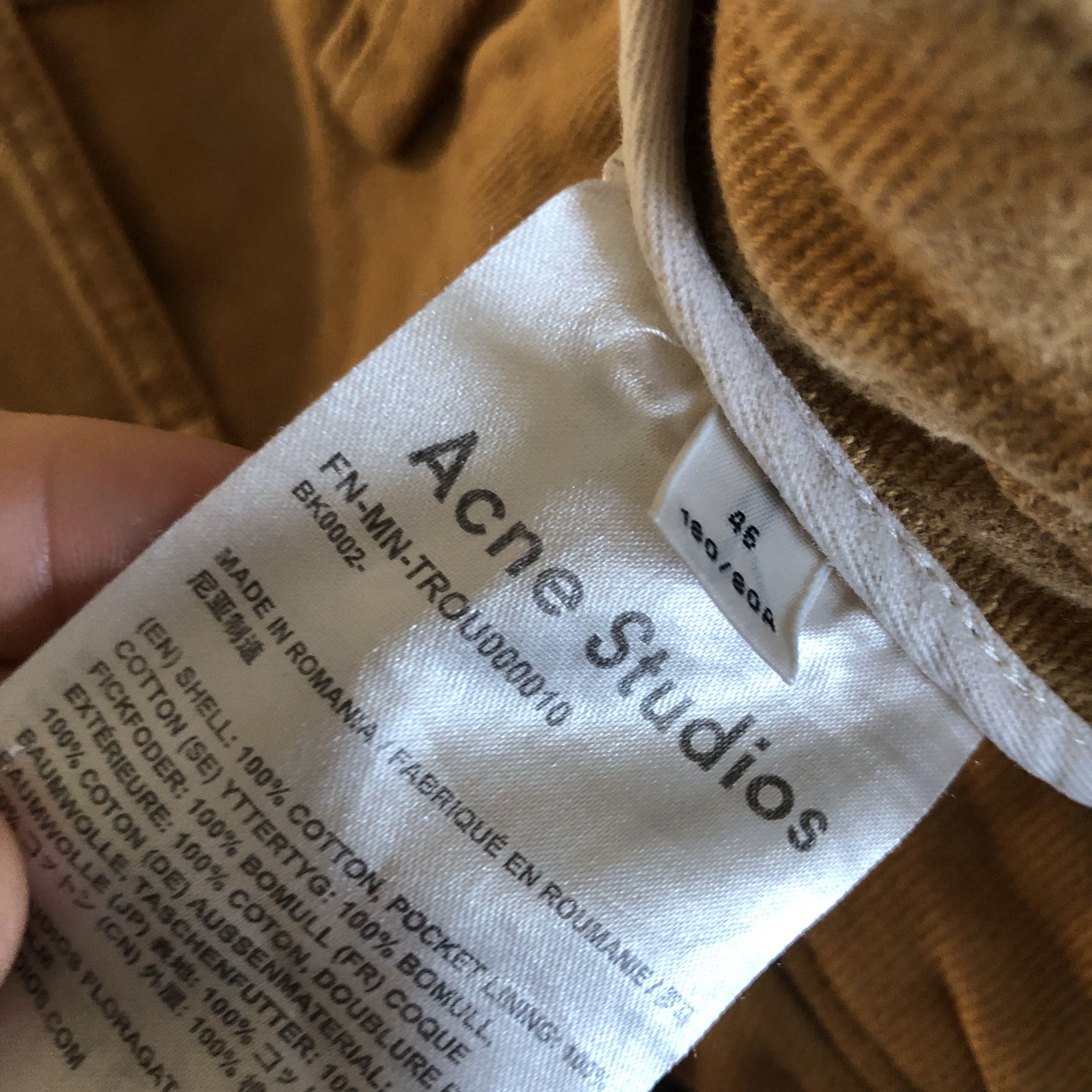 Acne Studios Acne Studios Alec Trousers Size US 30 / EU 46 - 5 Thumbnail