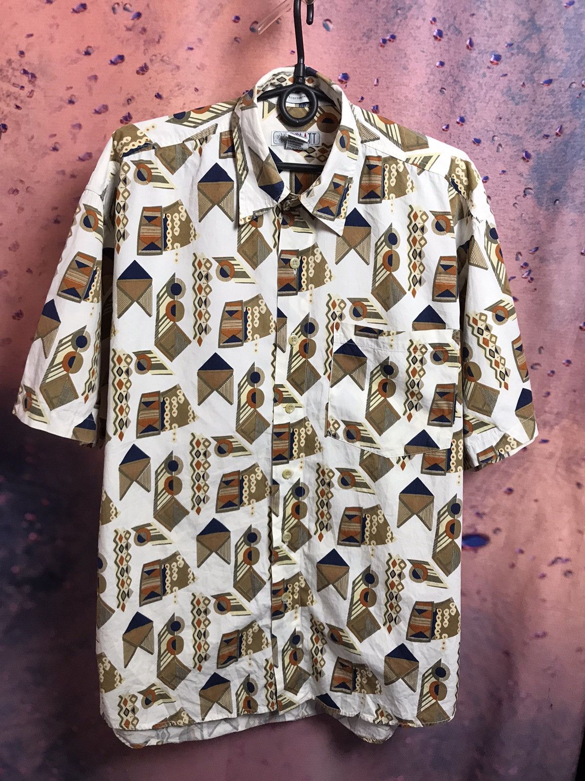 Vintage Vintage Hawaiian crazy streetwear shirt Size US L / EU 52-54 / 3 - 2 Thumbnail