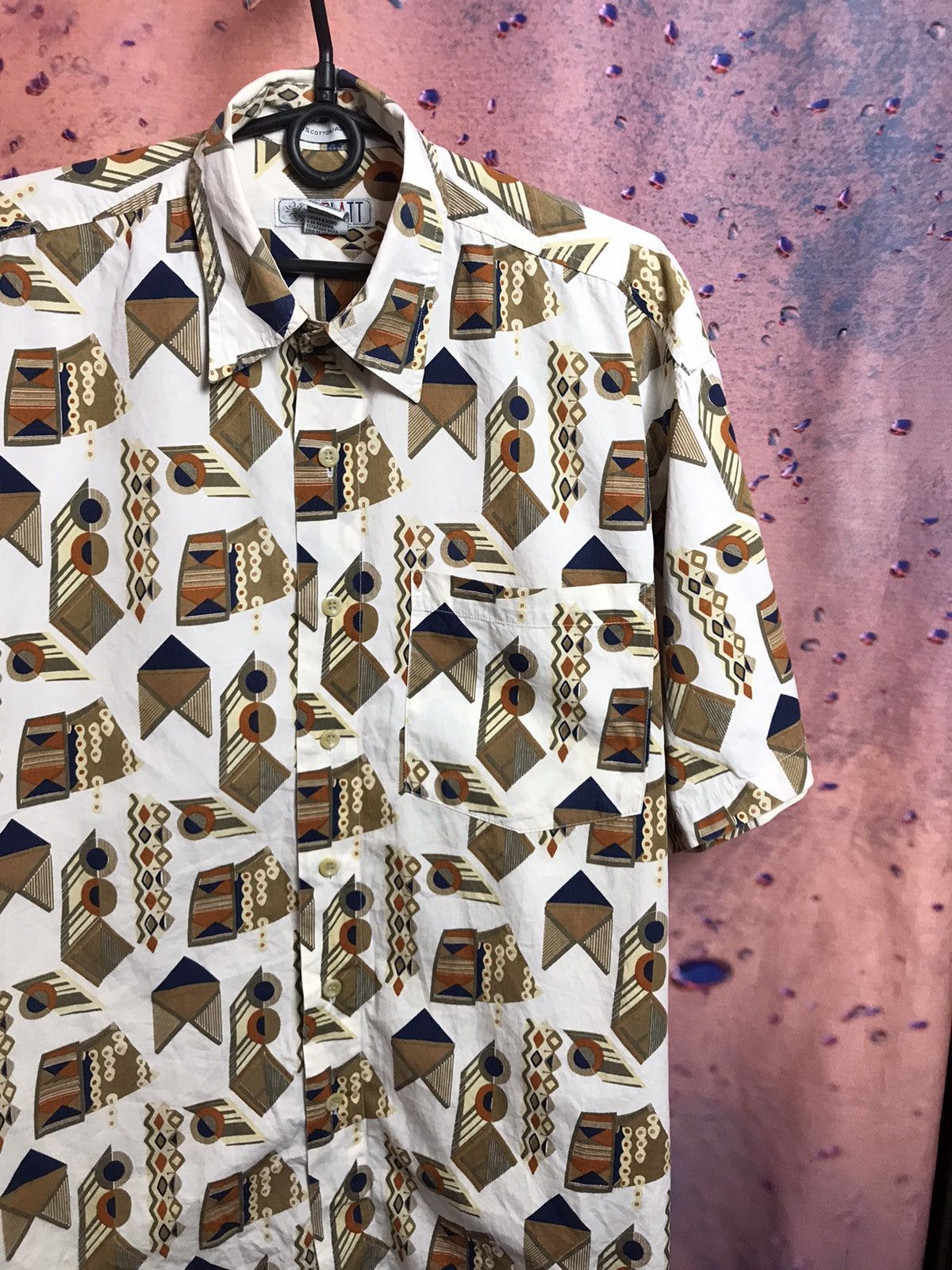 Vintage Vintage Hawaiian crazy streetwear shirt Size US L / EU 52-54 / 3 - 1 Thumbnail