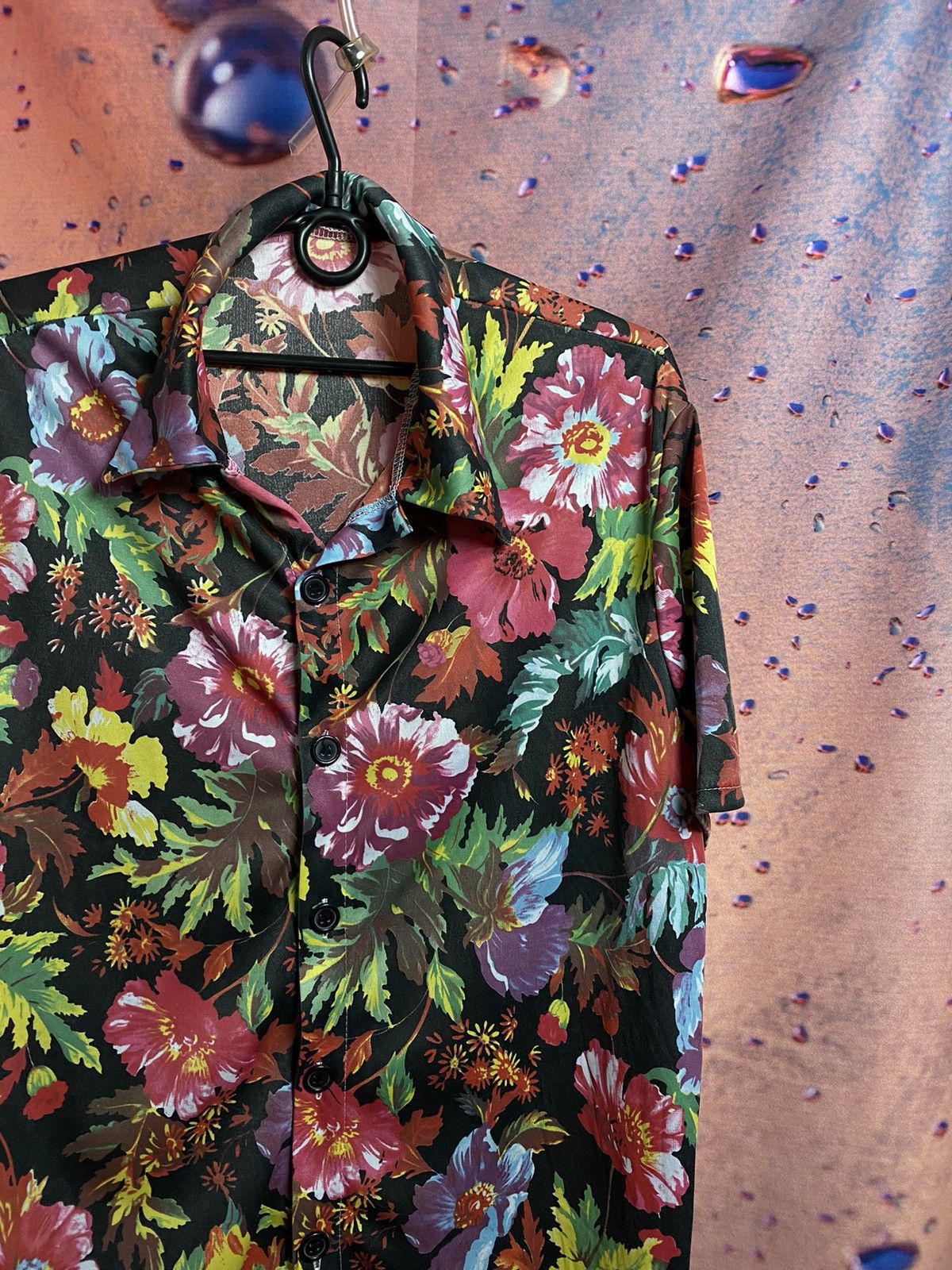 Vintage Vintage crazy Hawaiian flowers shirt Size US L / EU 52-54 / 3 - 1 Thumbnail