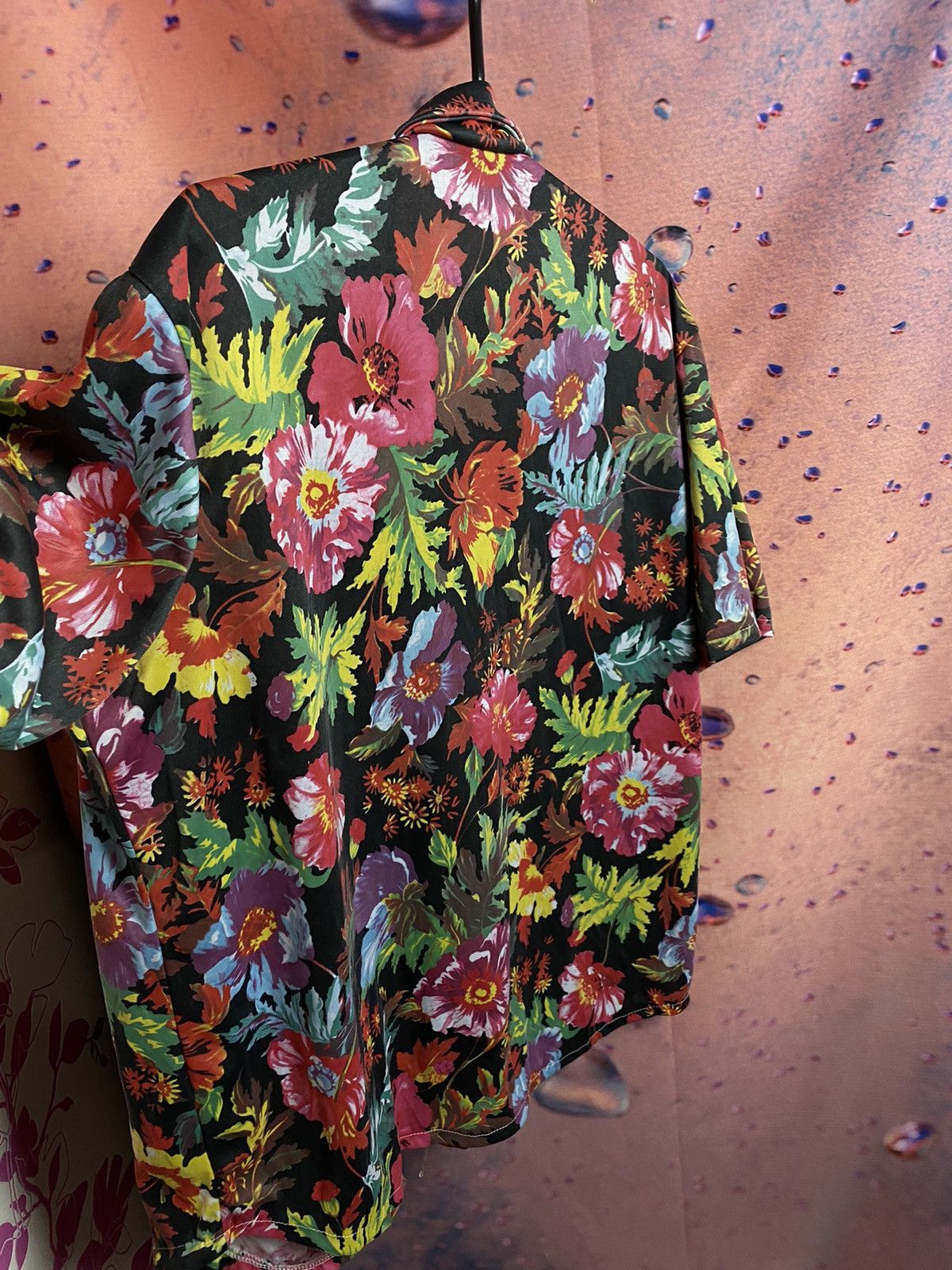 Vintage Vintage crazy Hawaiian flowers shirt Size US L / EU 52-54 / 3 - 4 Thumbnail