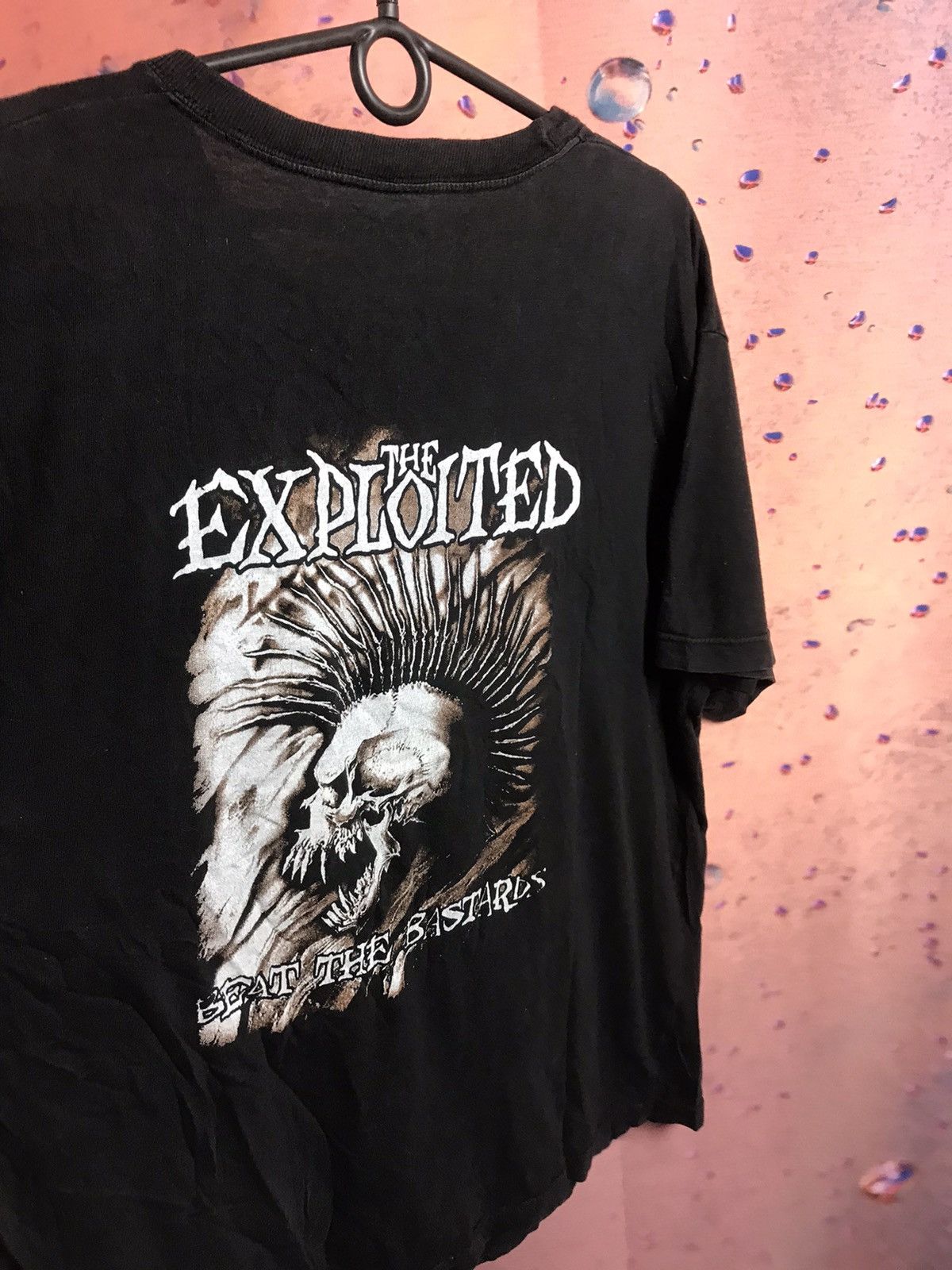 Band Tees Vintage 90s The Exploited beat the bastard band rock tee Size US M / EU 48-50 / 2 - 5 Thumbnail