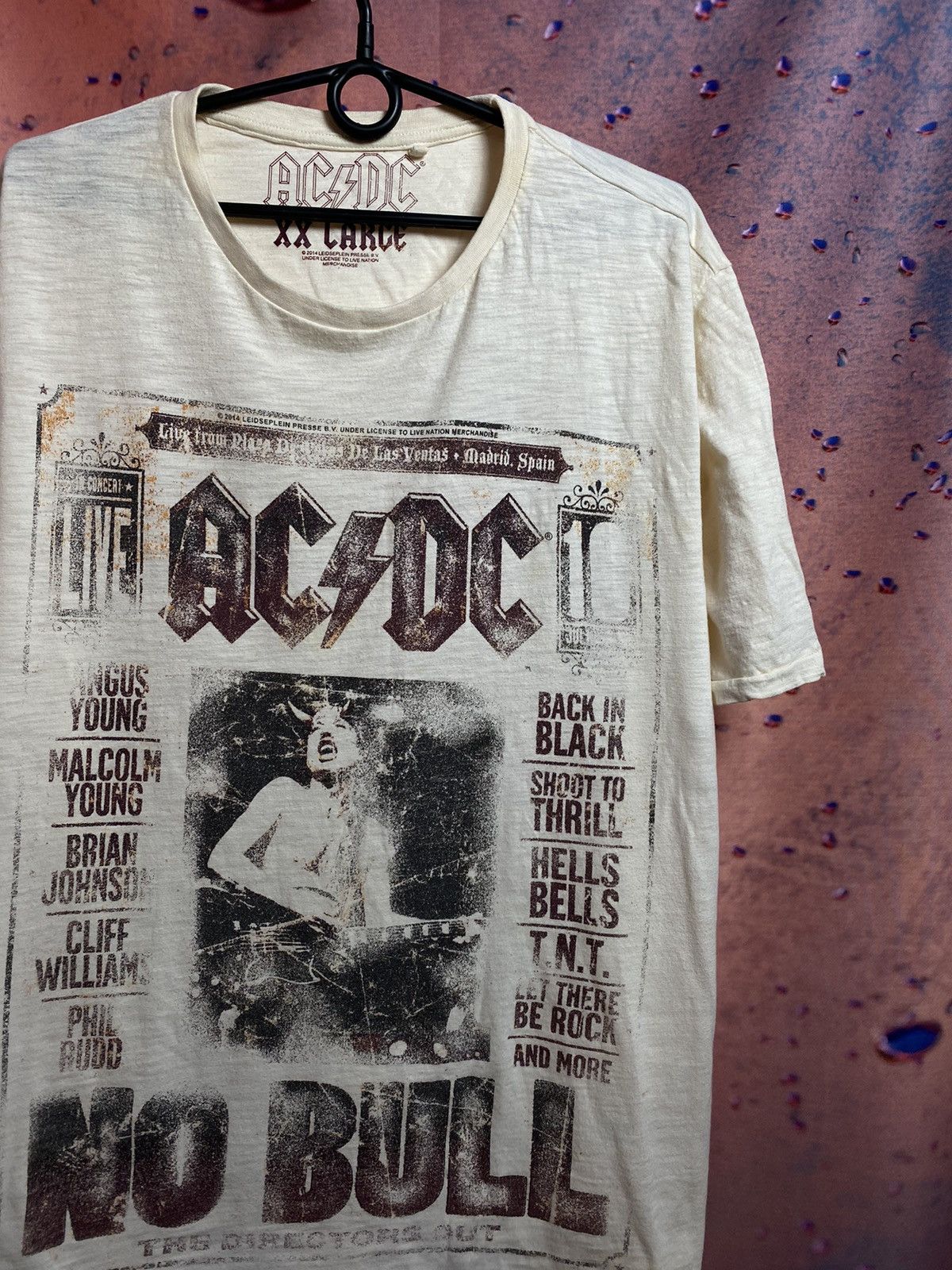 Vintage Ac/Dc band rock tee