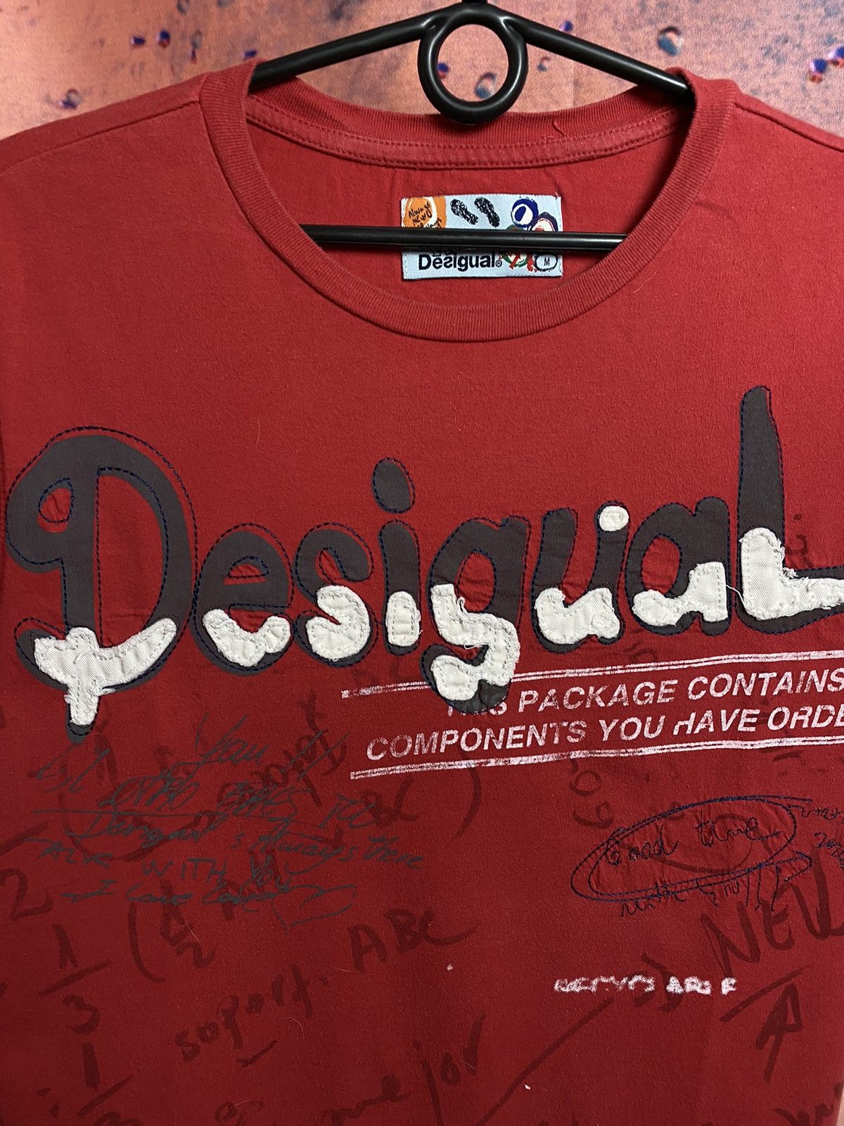 Desigual Desigual luxury streetwear tee Size US M / EU 48-50 / 2 - 3 Thumbnail