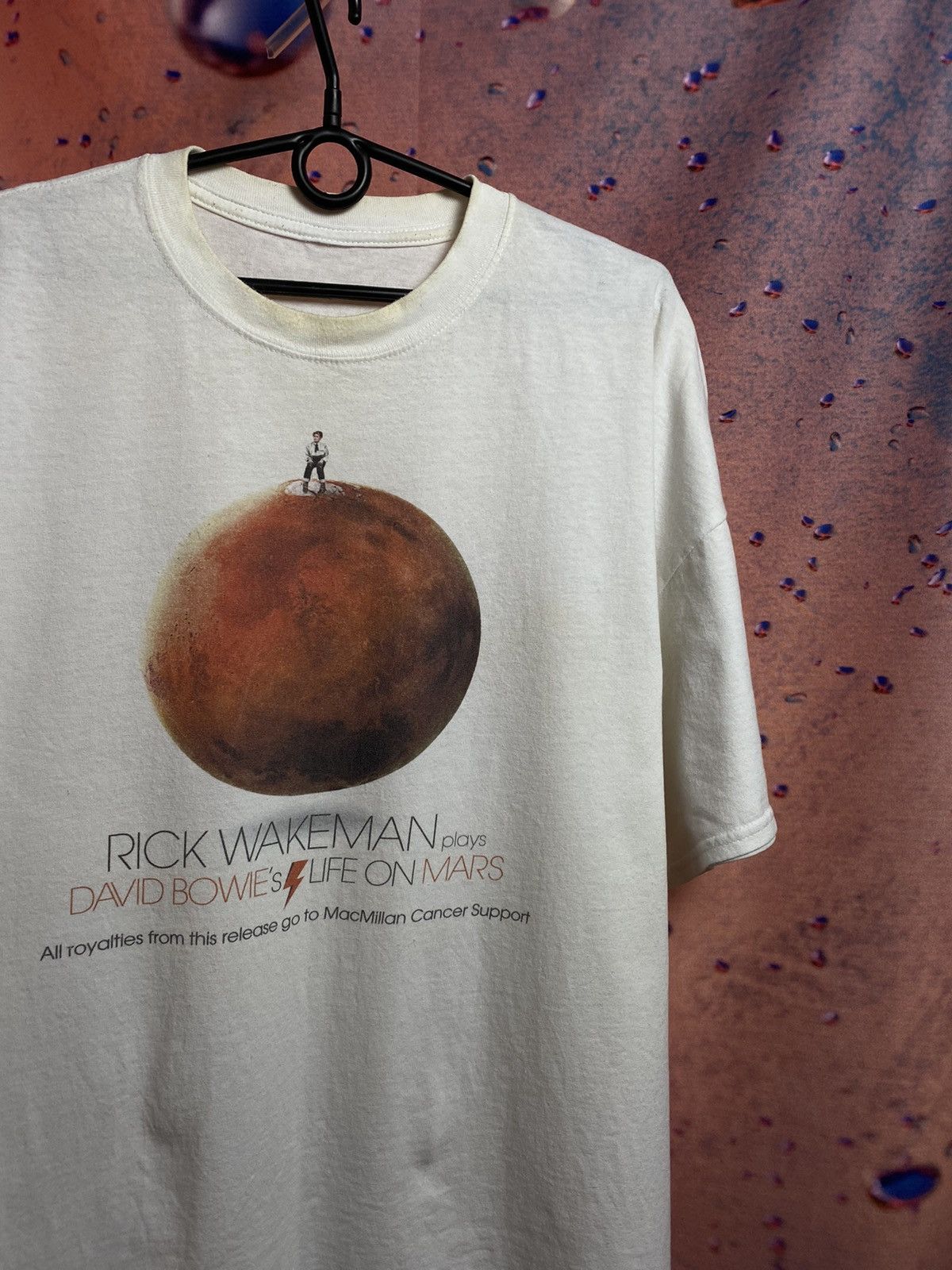 Band Tees Vintage Rick Wakeman David Bowie life on mars band rock tee Size US XL / EU 56 / 4 - 1 Thumbnail
