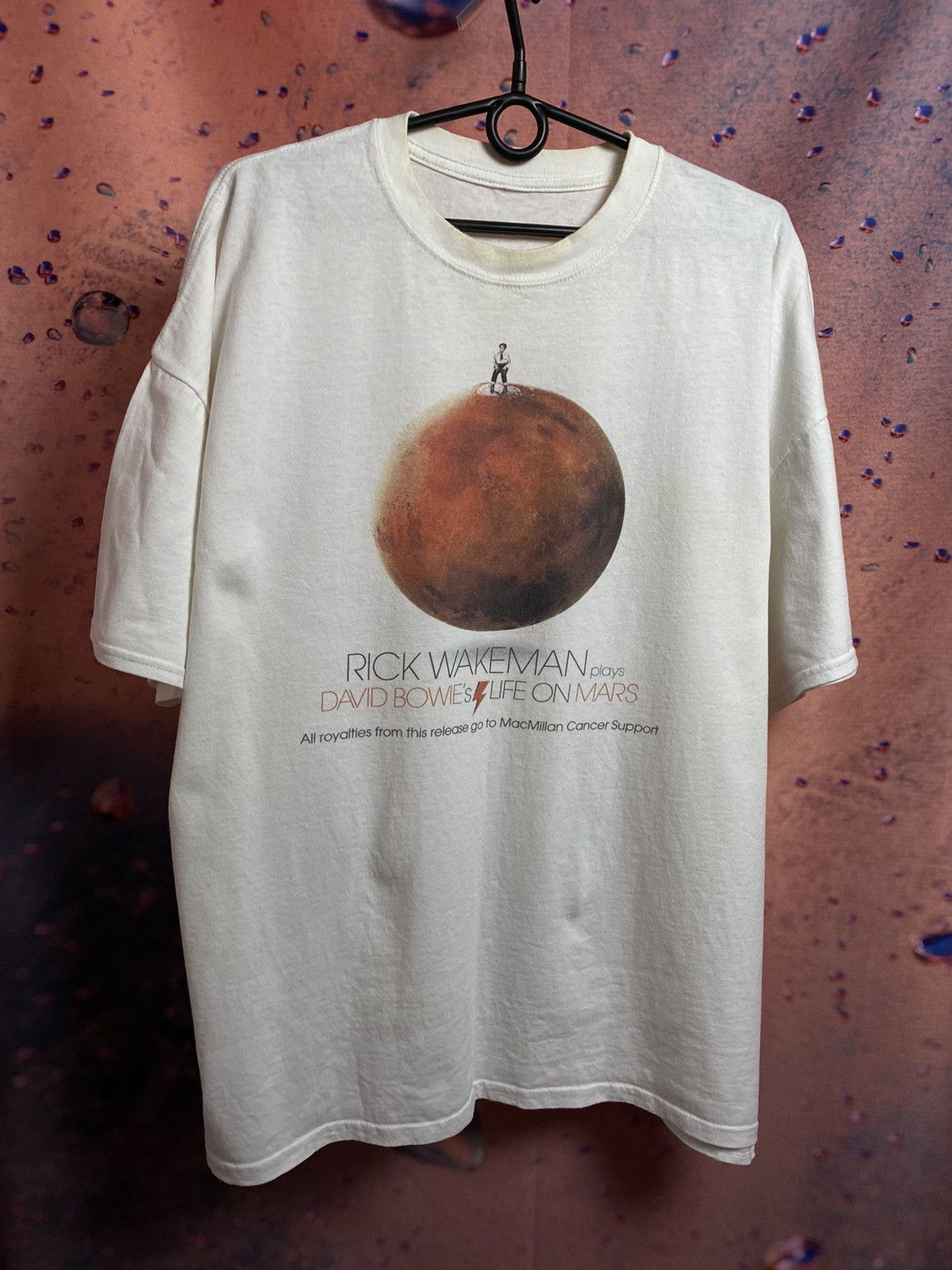 Band Tees Vintage Rick Wakeman David Bowie life on mars band rock tee Size US XL / EU 56 / 4 - 2 Thumbnail