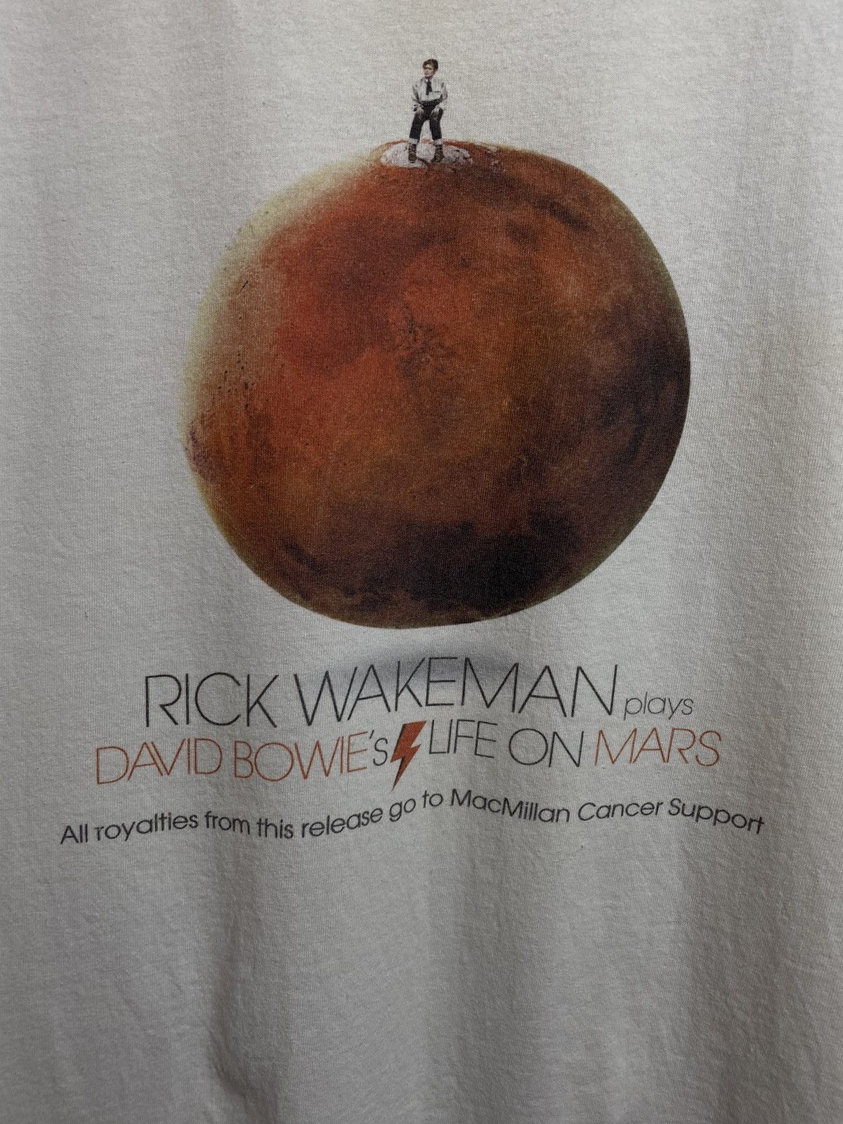 Band Tees Vintage Rick Wakeman David Bowie life on mars band rock tee Size US XL / EU 56 / 4 - 3 Thumbnail