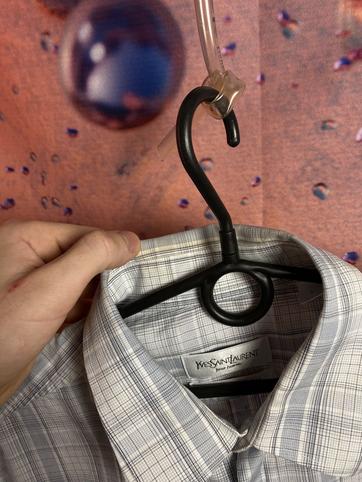 Yves Saint Laurent YSL Yves Saint Laurent vintage luxury shirt Size US L / EU 52-54 / 3 - 5 Thumbnail