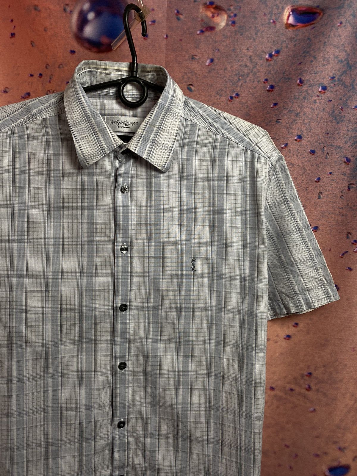 Yves Saint Laurent YSL Yves Saint Laurent vintage luxury shirt Size US L / EU 52-54 / 3 - 1 Thumbnail