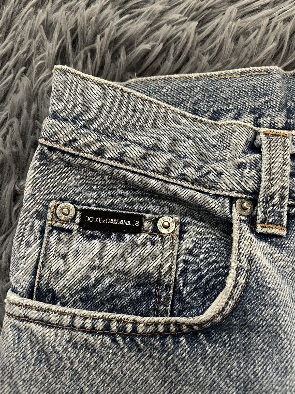 Dolce & Gabbana × Vintage Dolce & Gabbana J&Ans 90s vintage denim shorts Size 28" / US 6 / IT 42 - 3 Thumbnail
