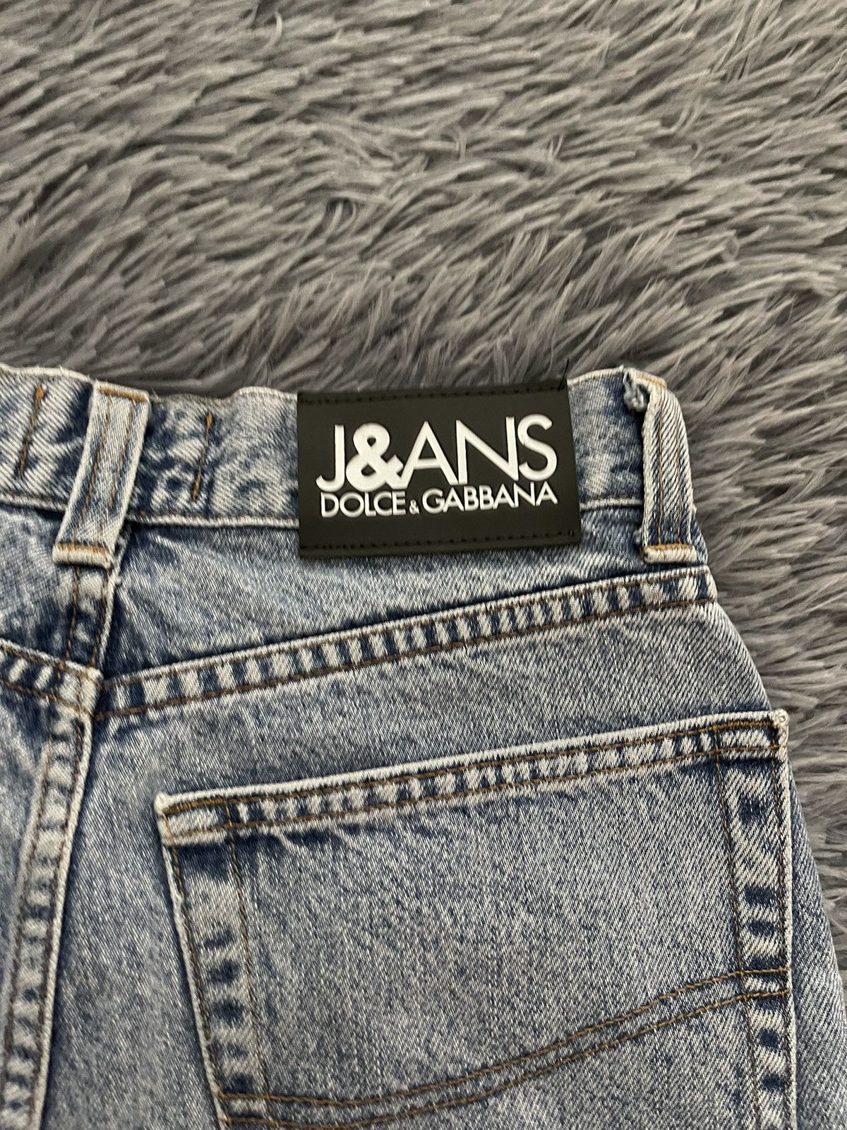 Dolce & Gabbana × Vintage Dolce & Gabbana J&Ans 90s vintage denim shorts Size 28" / US 6 / IT 42 - 8 Thumbnail