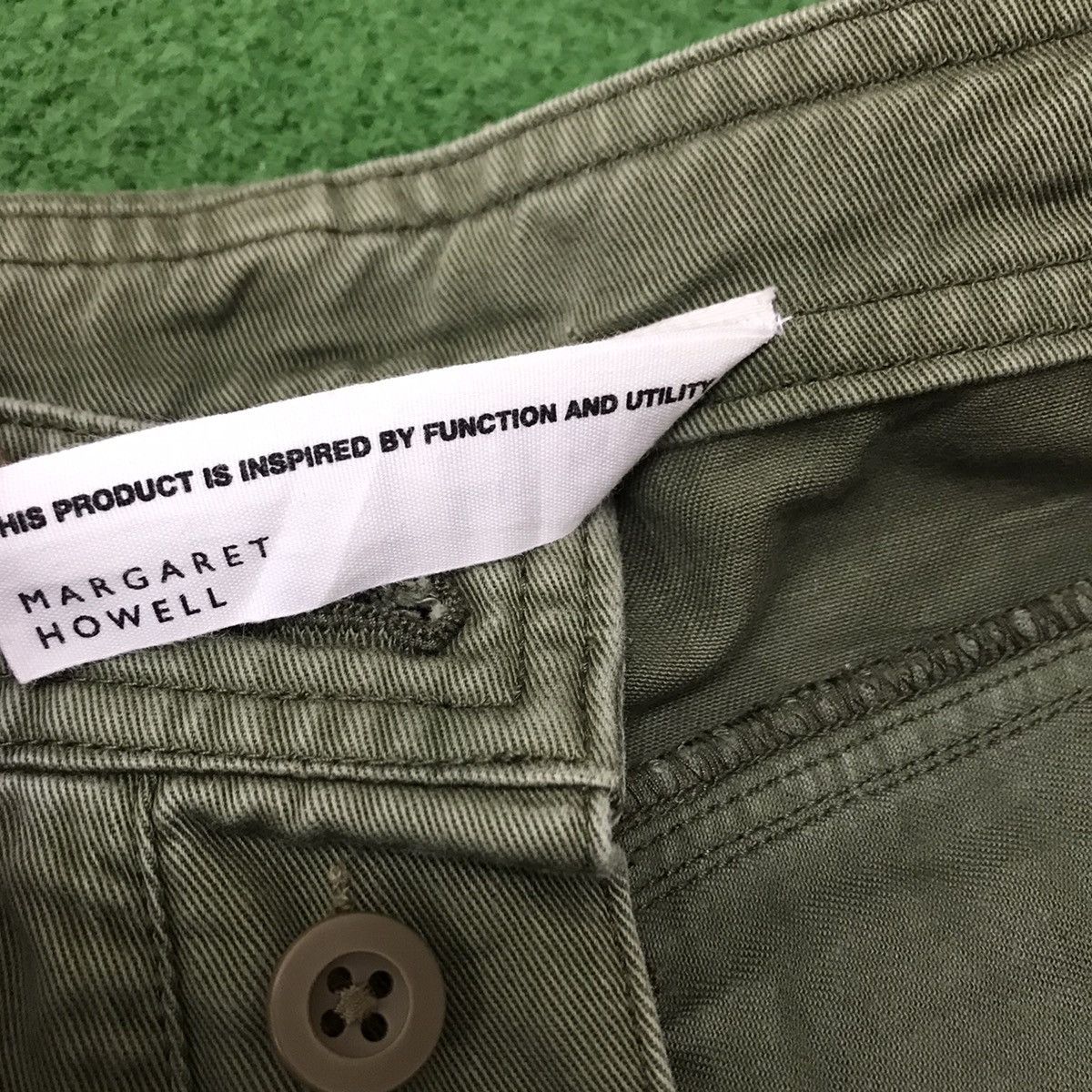Margaret Howell Margaret Howell Military Cargo Pants Size US 33 - 18 Thumbnail