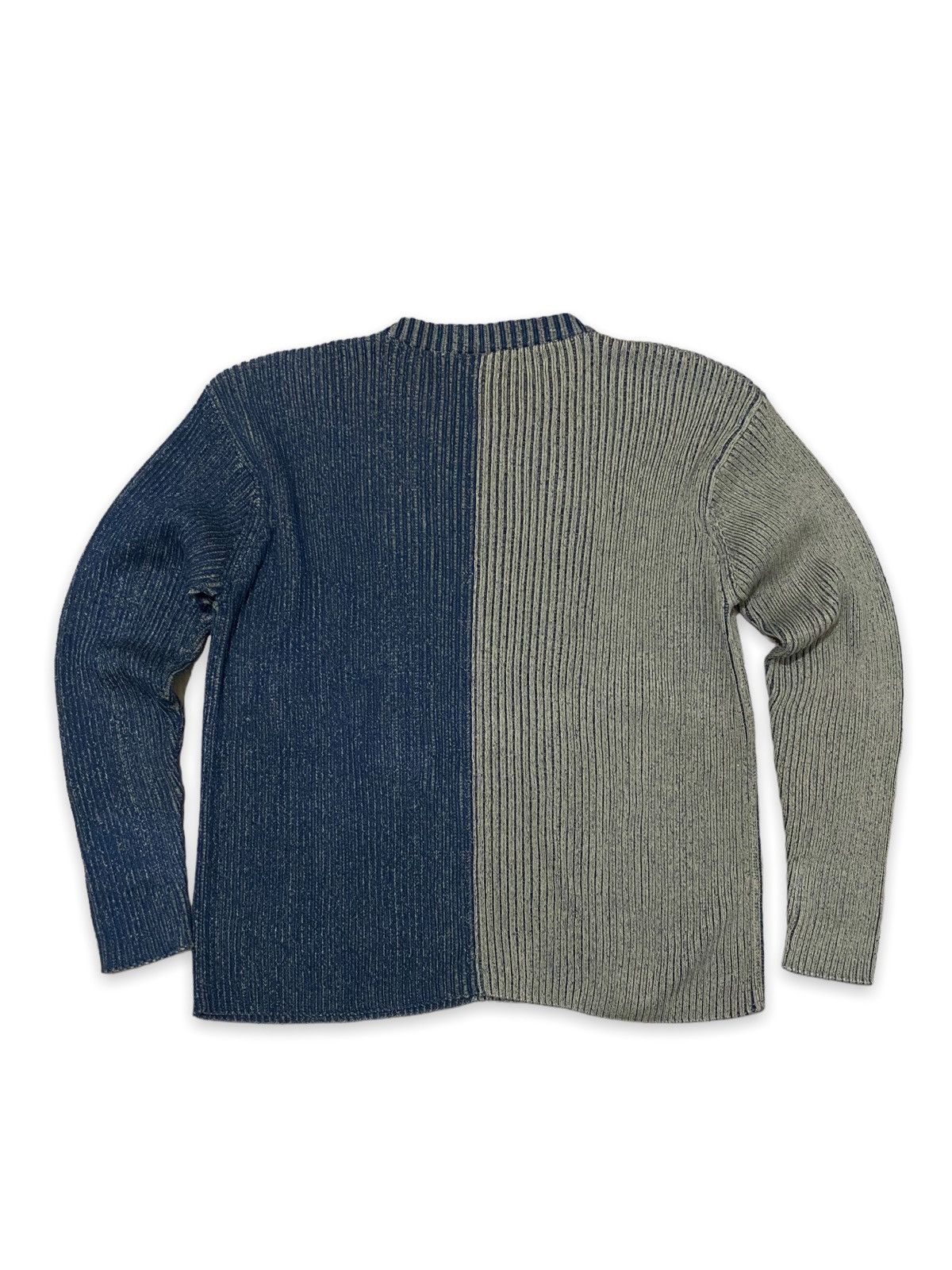 Vintage Vintage Japanese Brand Sweater y2k Stripe Size US XL / EU 56 / 4 - 9 Thumbnail