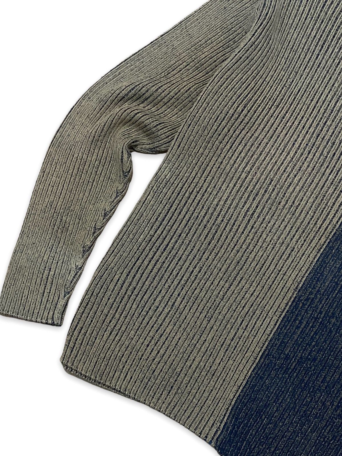 Vintage Vintage Japanese Brand Sweater y2k Stripe Size US XL / EU 56 / 4 - 4 Thumbnail