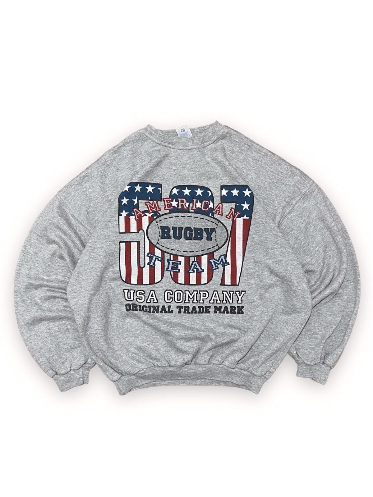 Vintage 90s American Rugby Team Oversized Sweatshirt