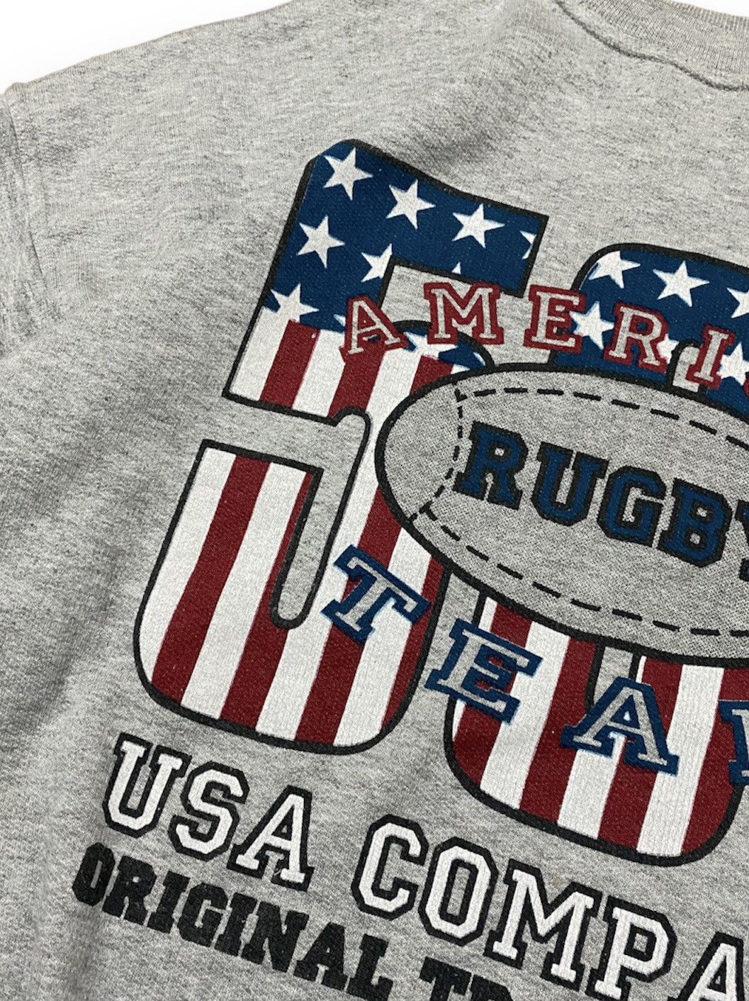 Vintage Vintage 90s American Rugby Team Oversized Sweatshirt Size US XL / EU 56 / 4 - 6 Thumbnail