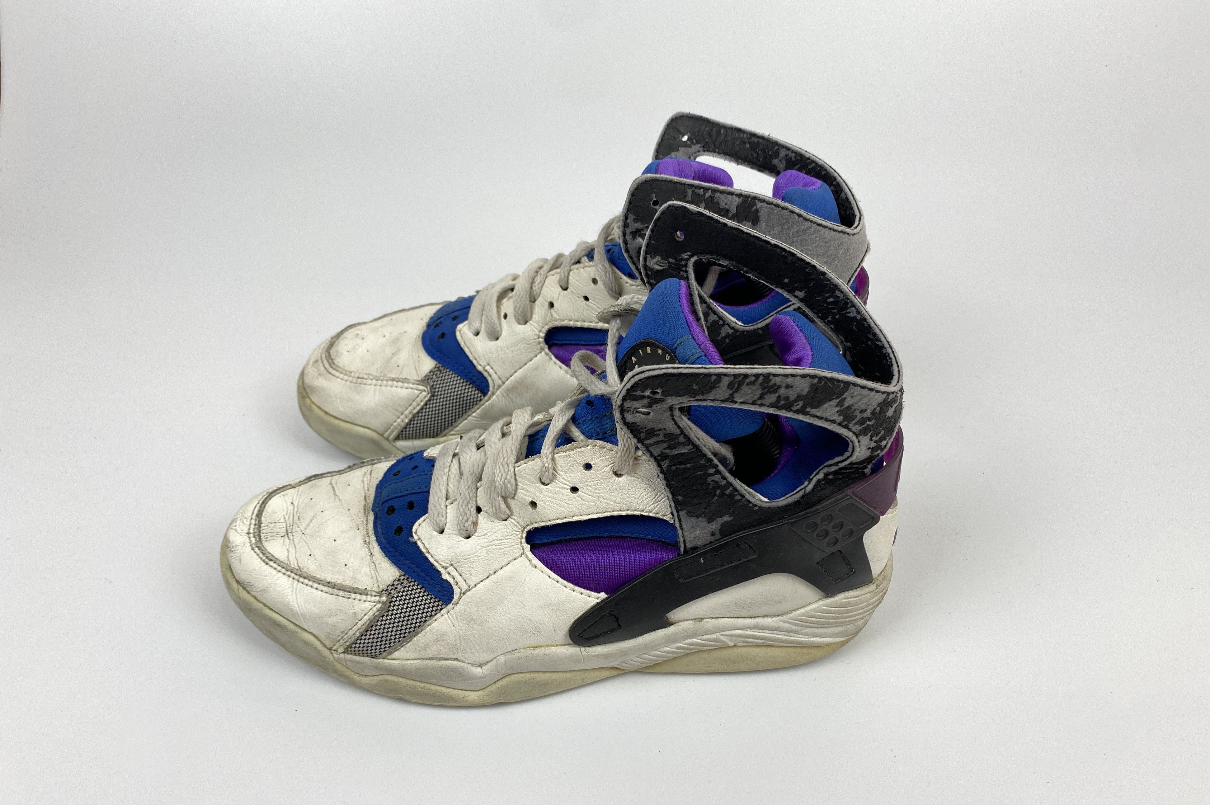 Nike 1992 RARE Vintage Nike Huarache Hi Top Sneakers Size US 9.5 / EU 42-43 - 2 Thumbnail