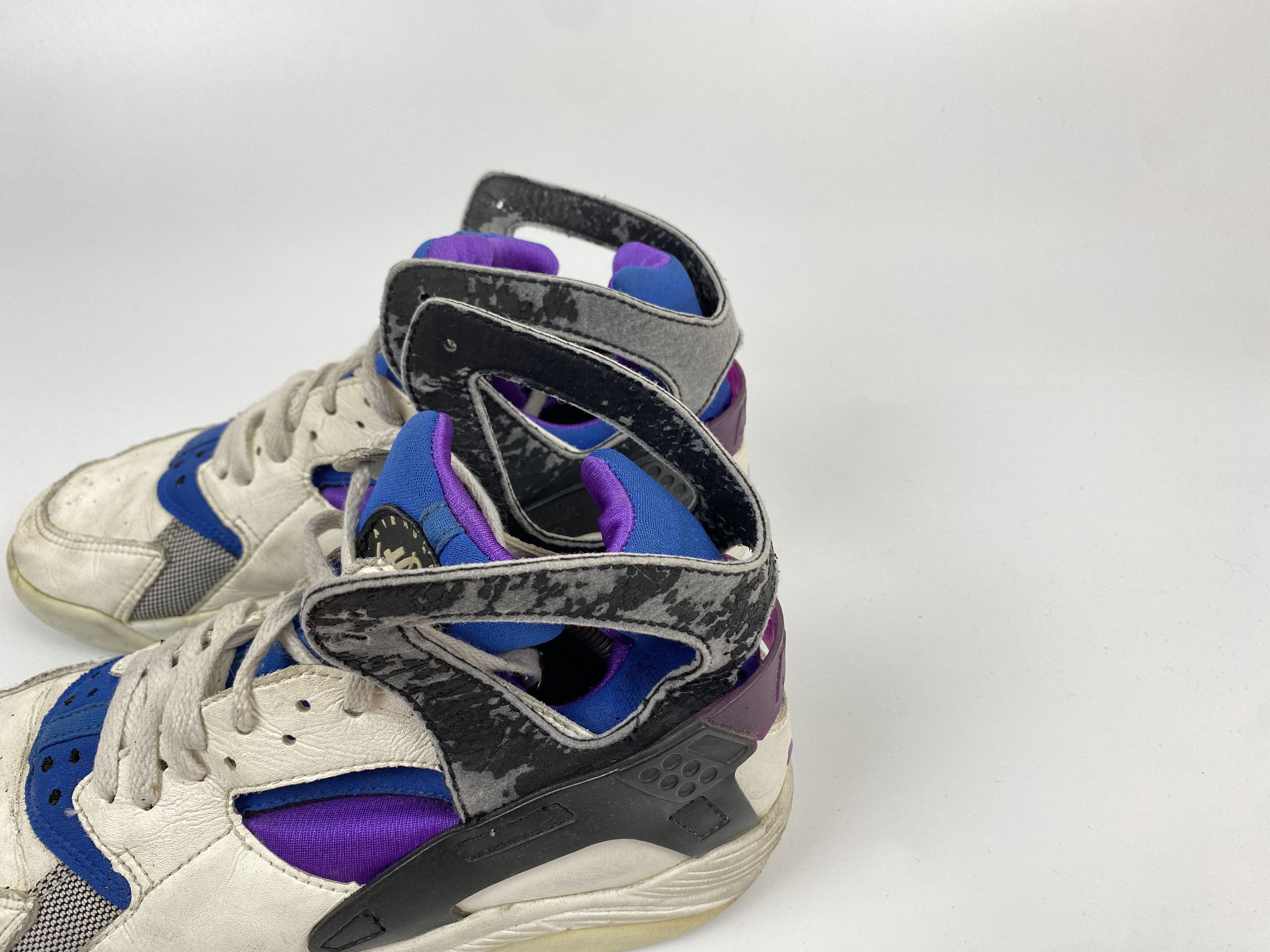Nike 1992 RARE Vintage Nike Huarache Hi Top Sneakers Size US 9.5 / EU 42-43 - 3 Thumbnail