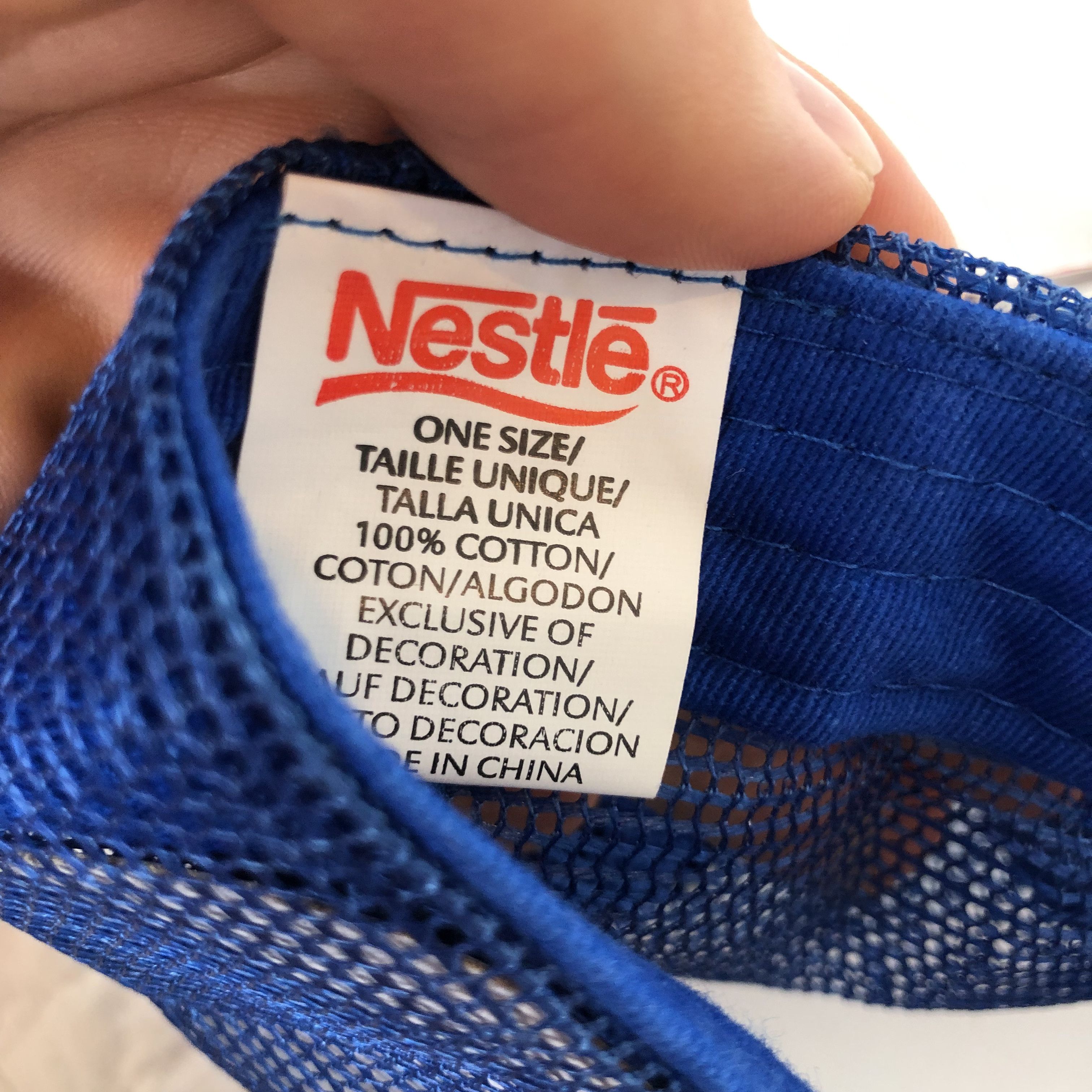 Vintage Vintage Nestle Hat Size ONE SIZE - 2 Thumbnail