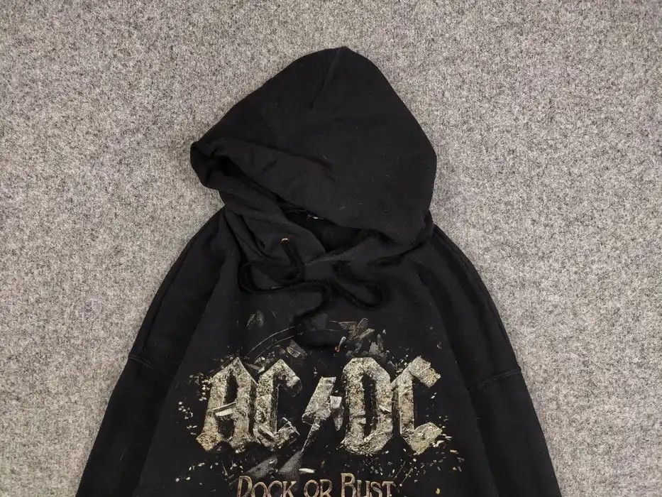 AC/DC Retro AC/DC Rock Or Bust Black Logo Hoodie Size US L / EU 52-54 / 3 - 3 Thumbnail
