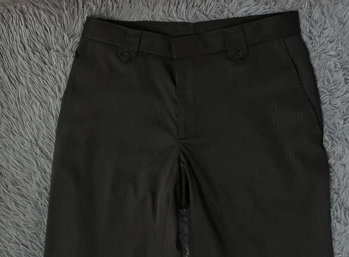 Versace Versace avant garde Palazzo volumetric pocket striped pants Size US 33 - 6 Thumbnail