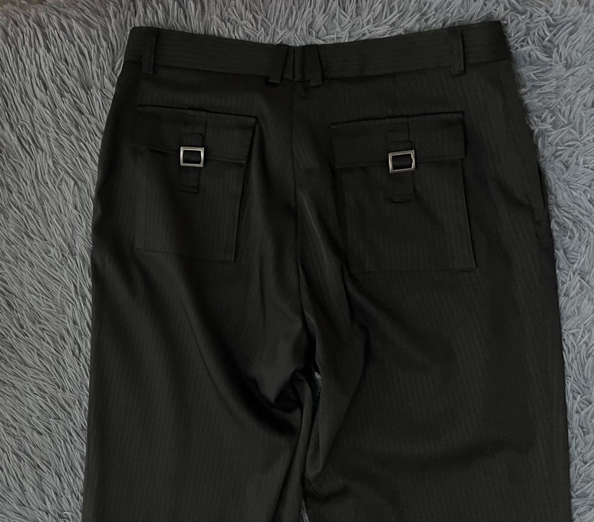Versace Versace avant garde Palazzo volumetric pocket striped pants Size US 33 - 3 Thumbnail