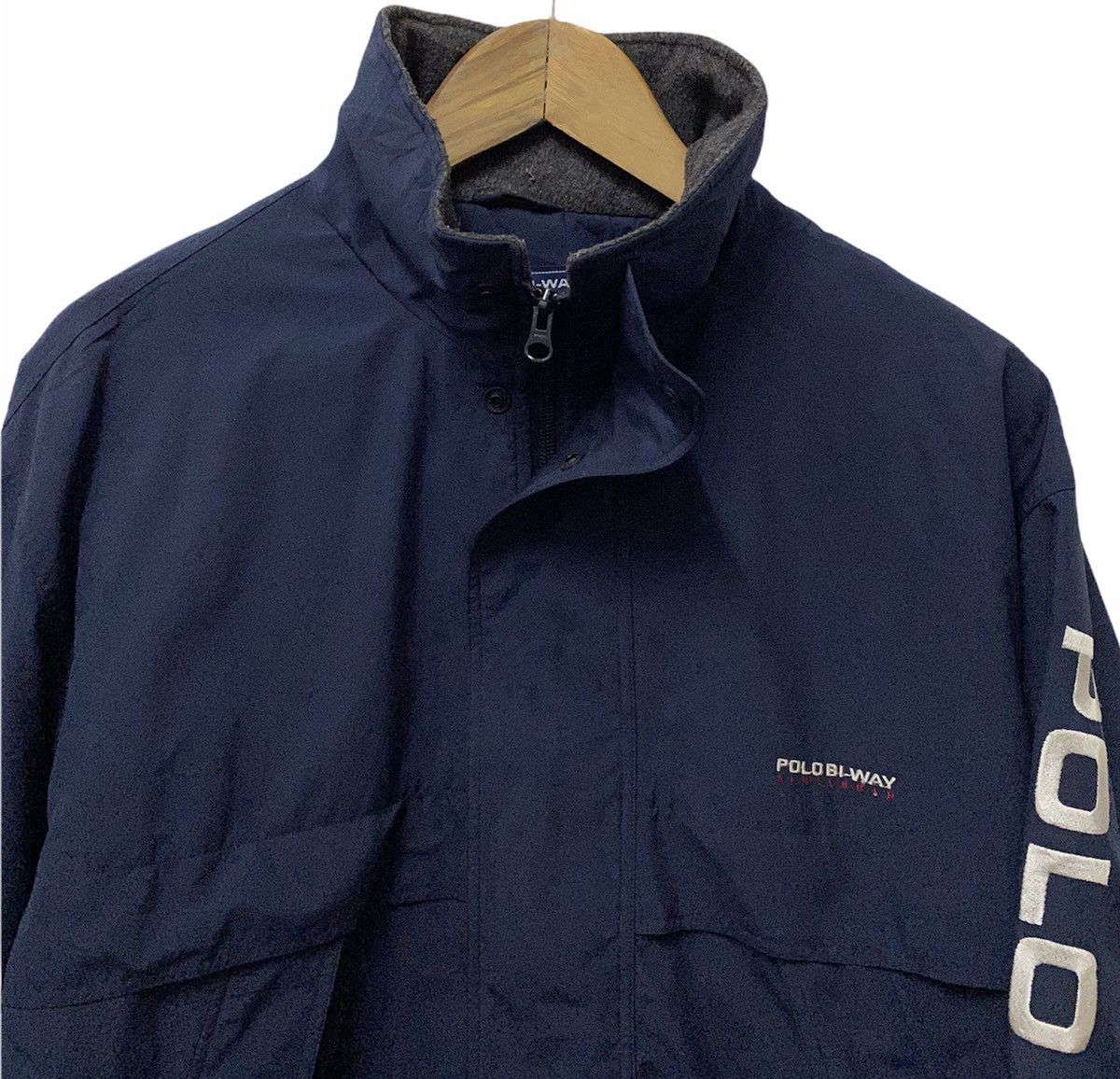 RRL Ralph Lauren 🇺🇸Iconic Polo Sport USA Bi-Way Bomber Style Jacket Size US M / EU 48-50 / 2 - 5 Thumbnail