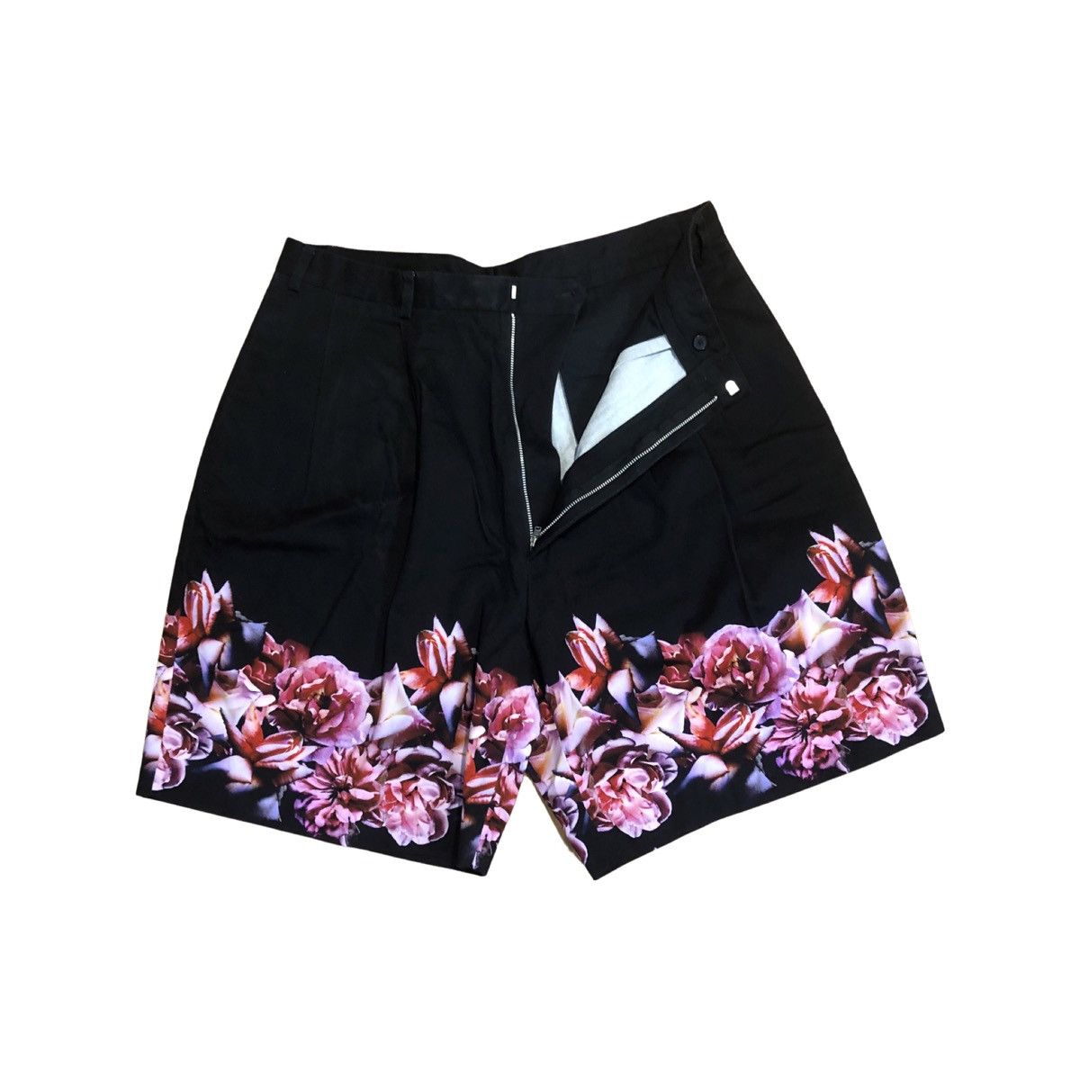 Givenchy Givenchy SS14 Runway Flower Shorts Ricardo Tisci Floral 36 Size US 36 / EU 52 - 3 Thumbnail
