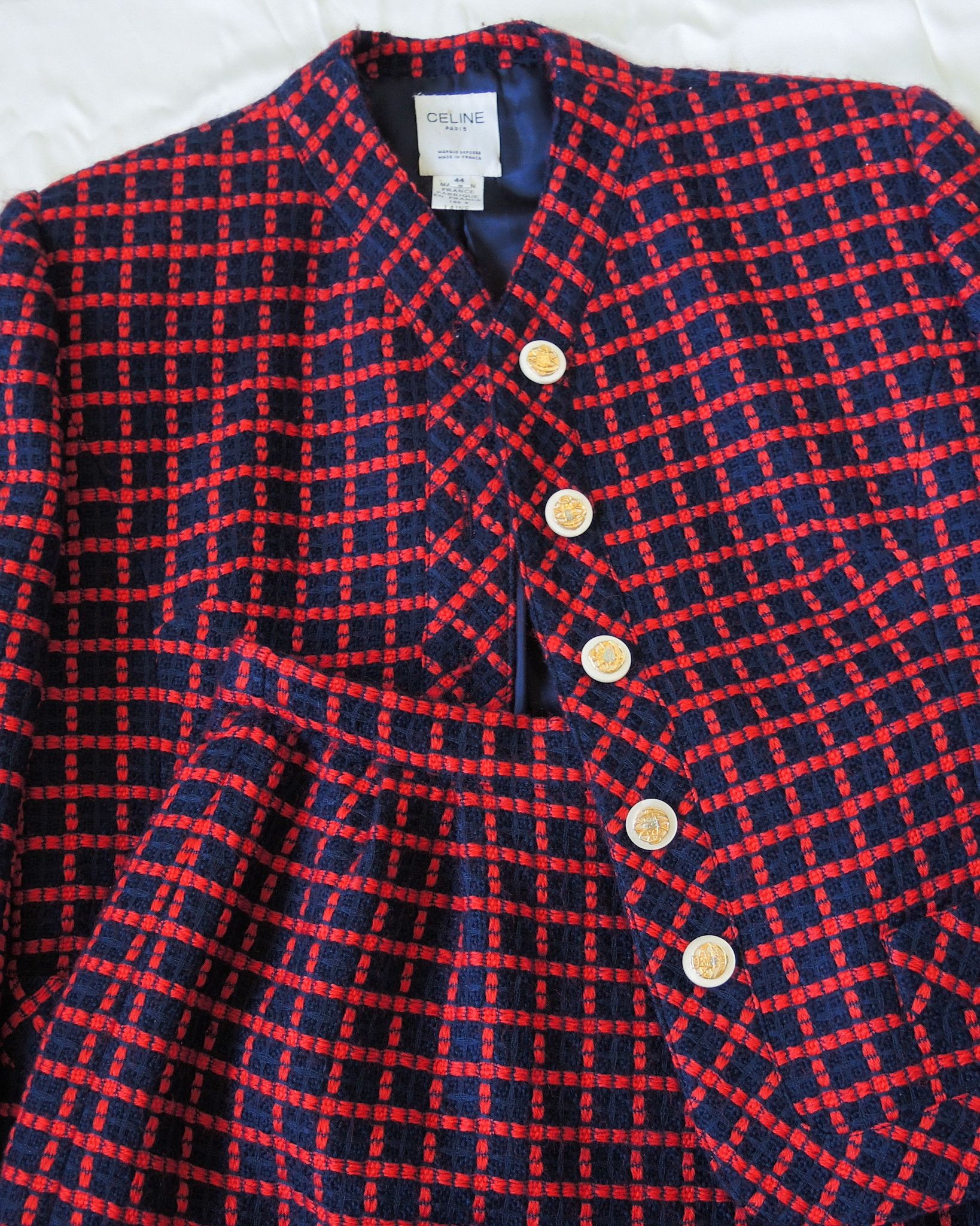 Celine Vintage Celine Women Suit Size M / US 6-8 / IT 42-44 - 5 Thumbnail