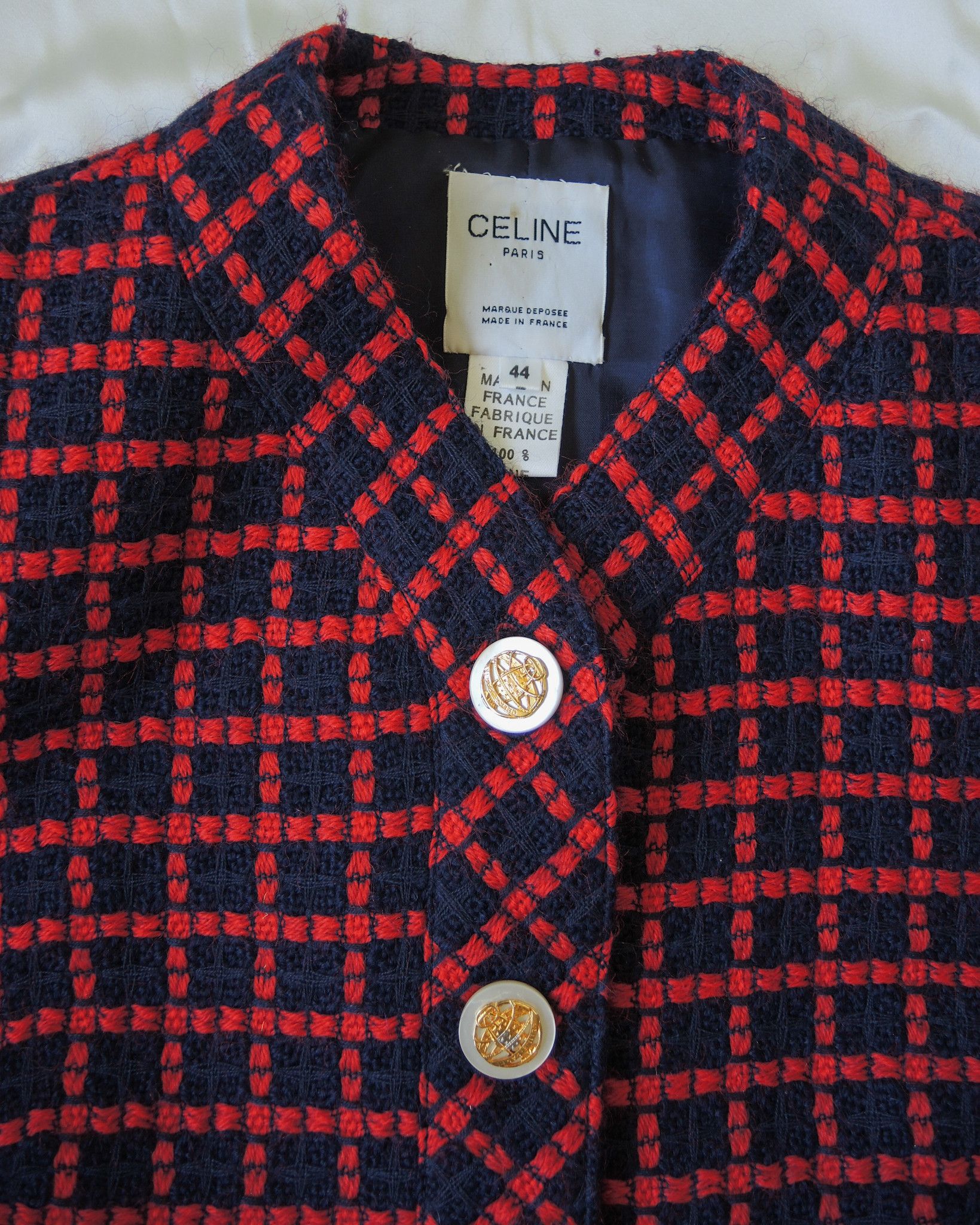 Celine Vintage Celine Women Suit Size M / US 6-8 / IT 42-44 - 8 Thumbnail