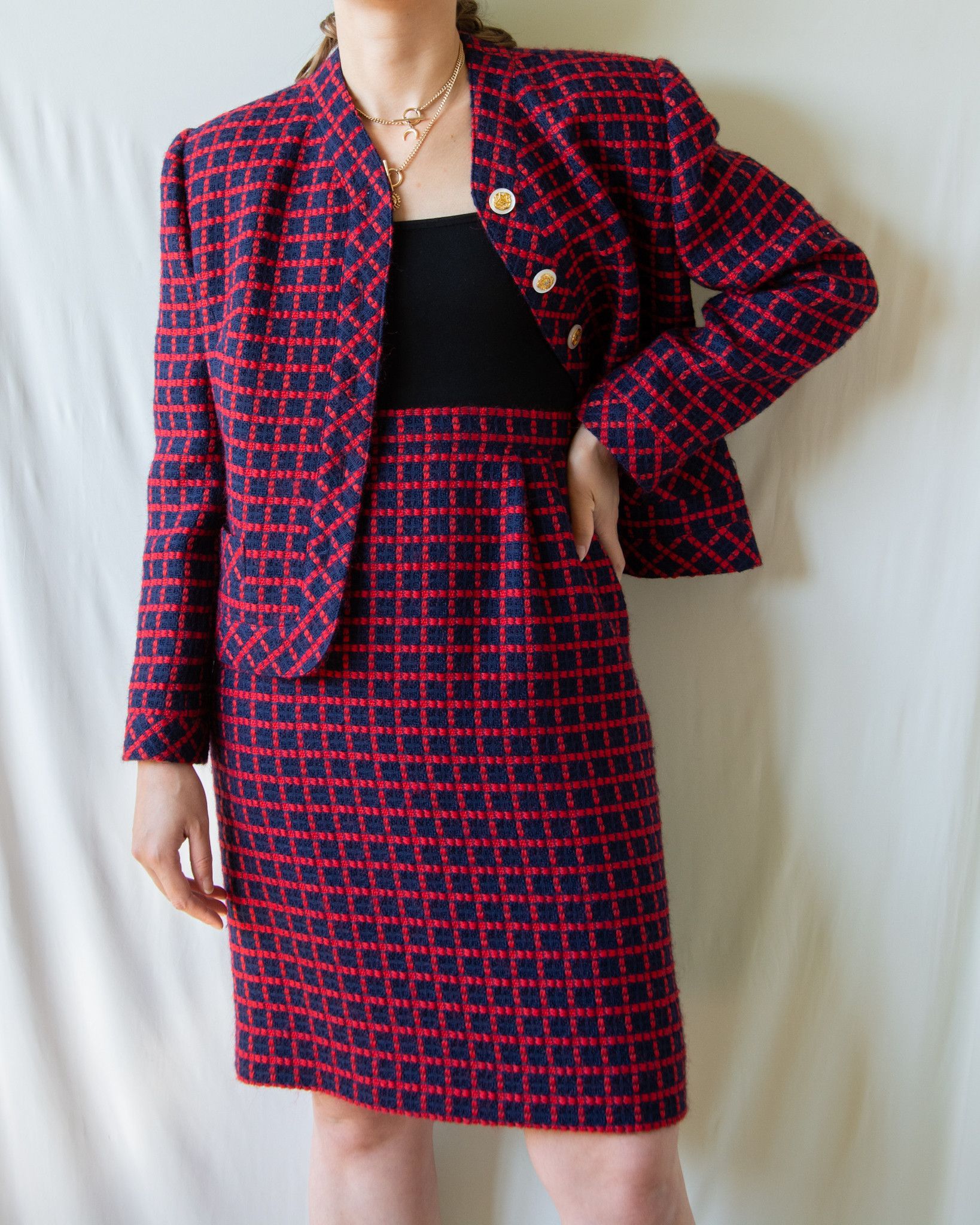 Celine Vintage Celine Women Suit Size M / US 6-8 / IT 42-44 - 3 Thumbnail