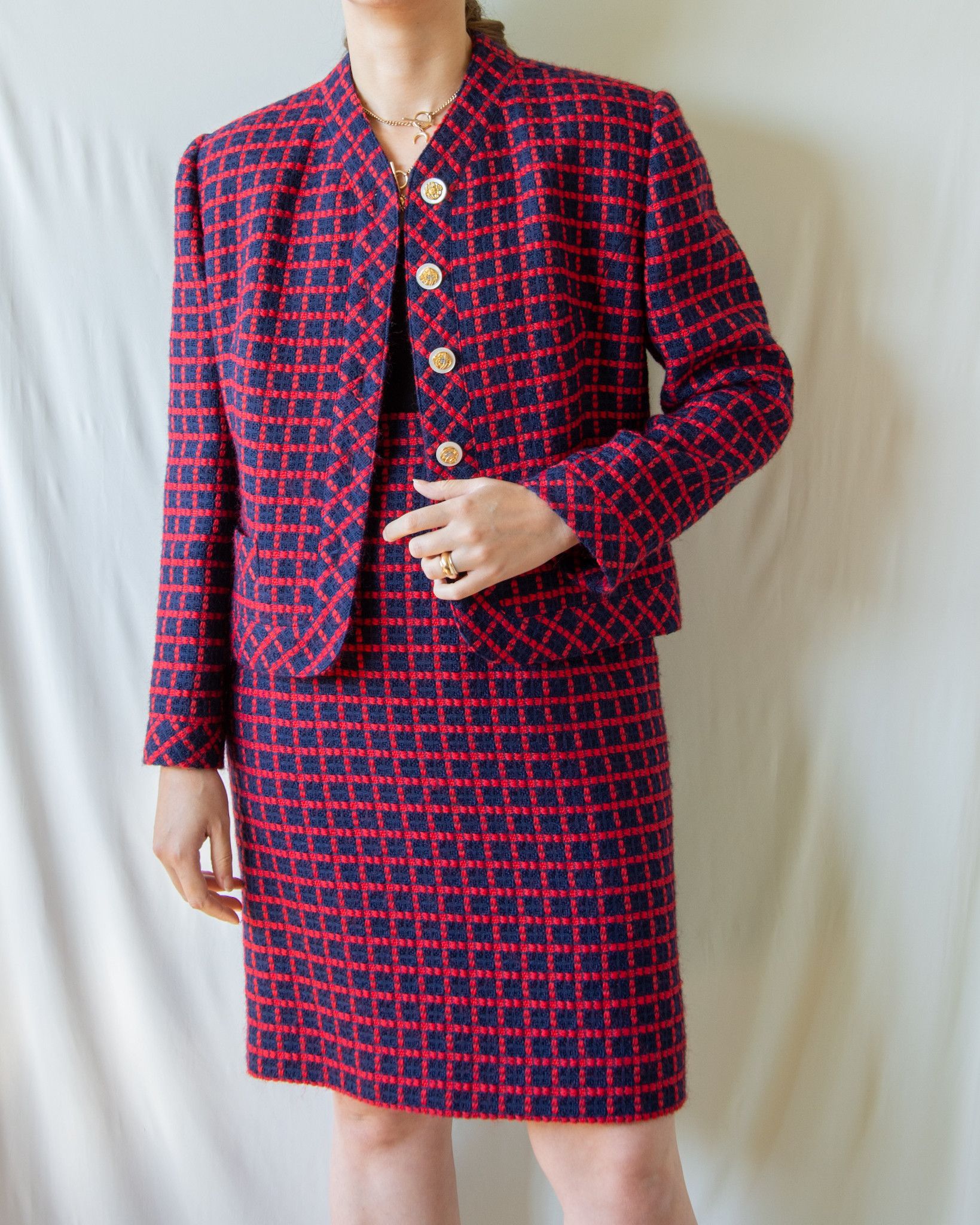 Celine Vintage Celine Women Suit Size M / US 6-8 / IT 42-44 - 15 Thumbnail