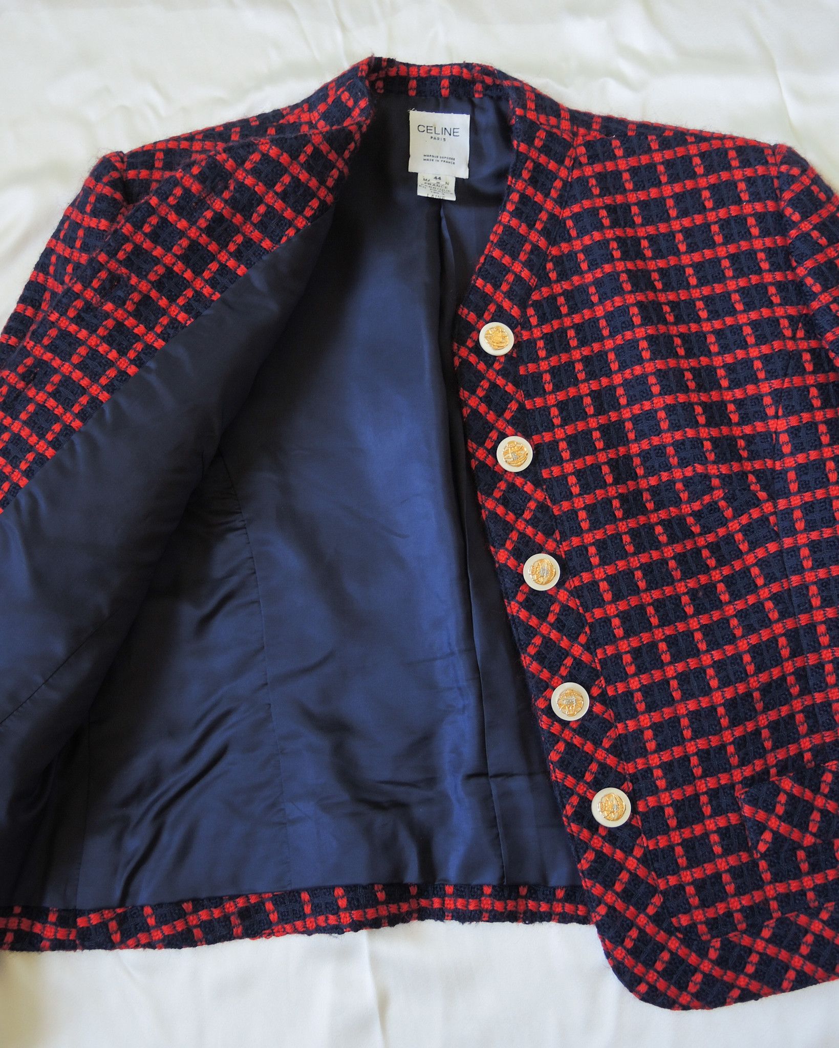 Celine Vintage Celine Women Suit Size M / US 6-8 / IT 42-44 - 6 Thumbnail