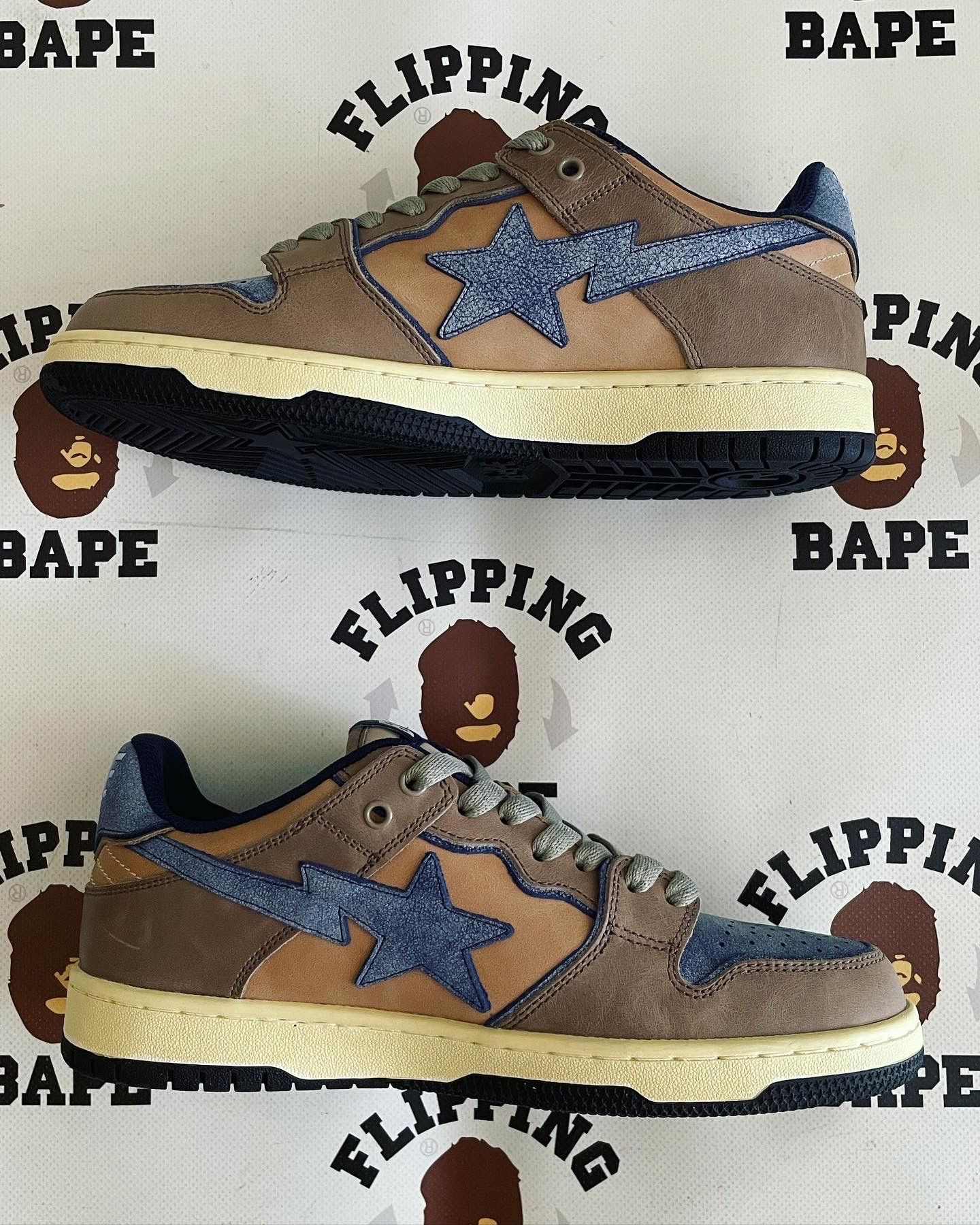 Bape BAPE SK8 STA 3 NAVY Size US 8 / EU 41 - 7 Thumbnail