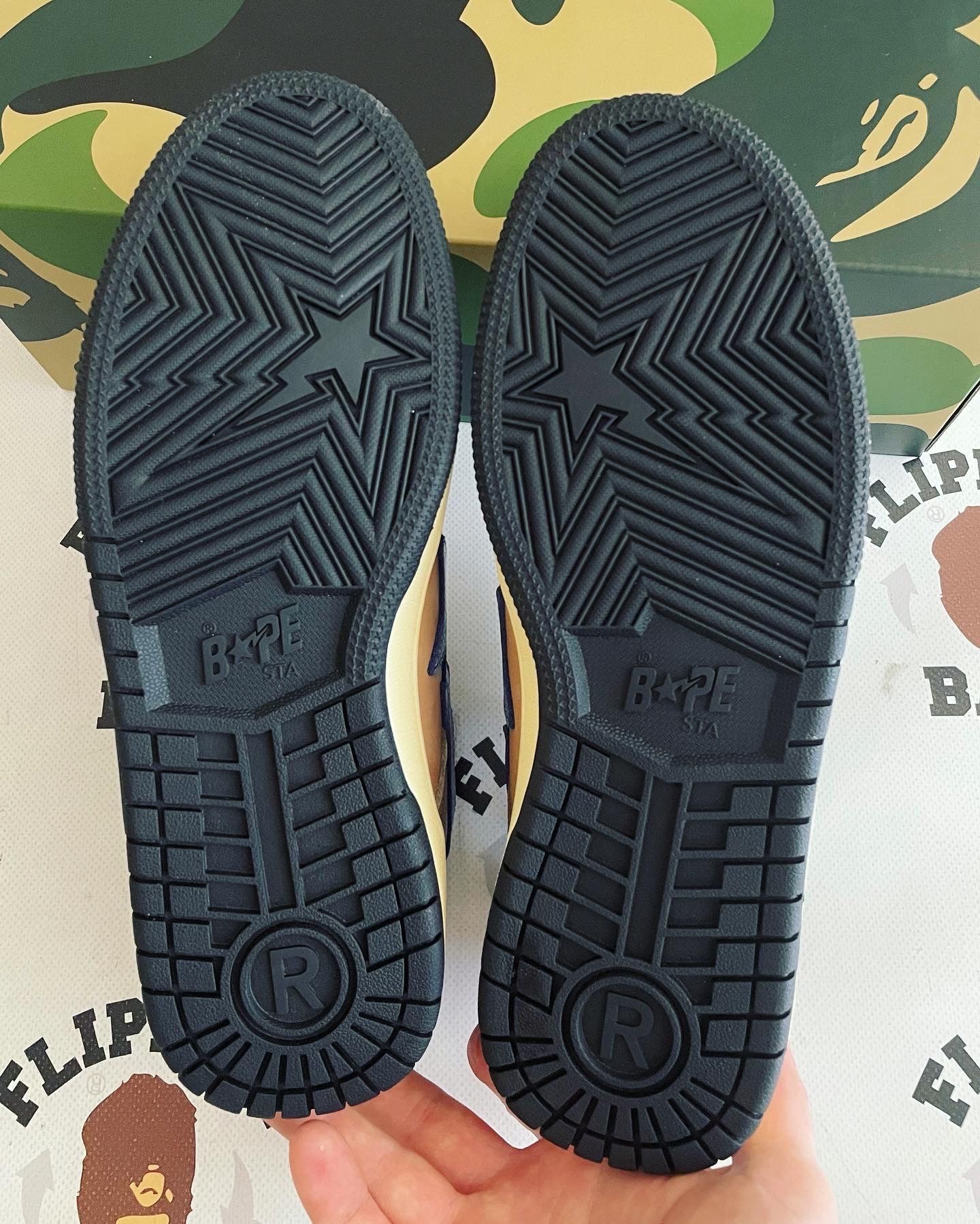 Bape BAPE SK8 STA 3 NAVY Size US 8 / EU 41 - 5 Thumbnail