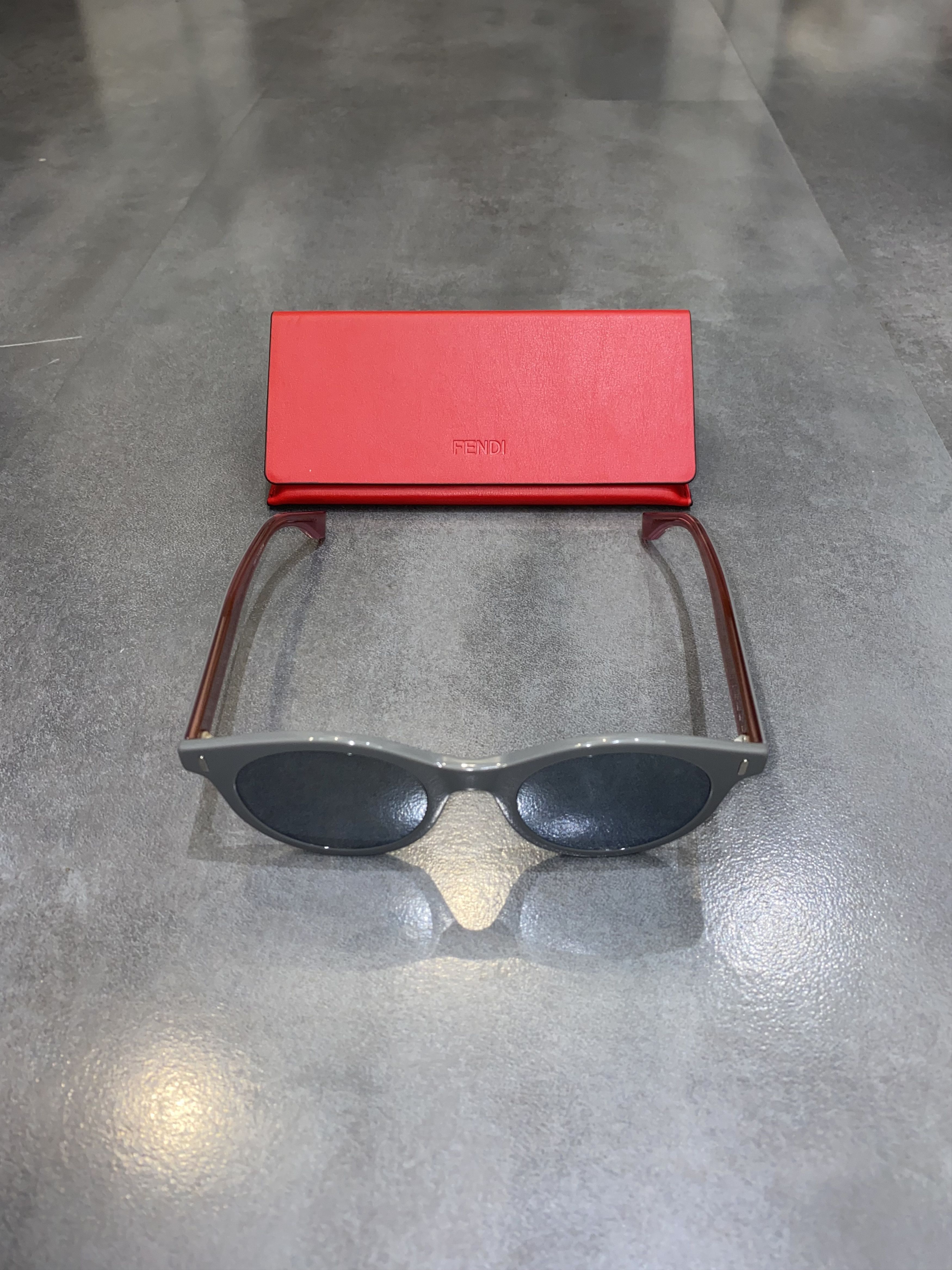 Fendi Fendi FF M0041/S Small Logo Sunglasses Size ONE SIZE - 2 Thumbnail