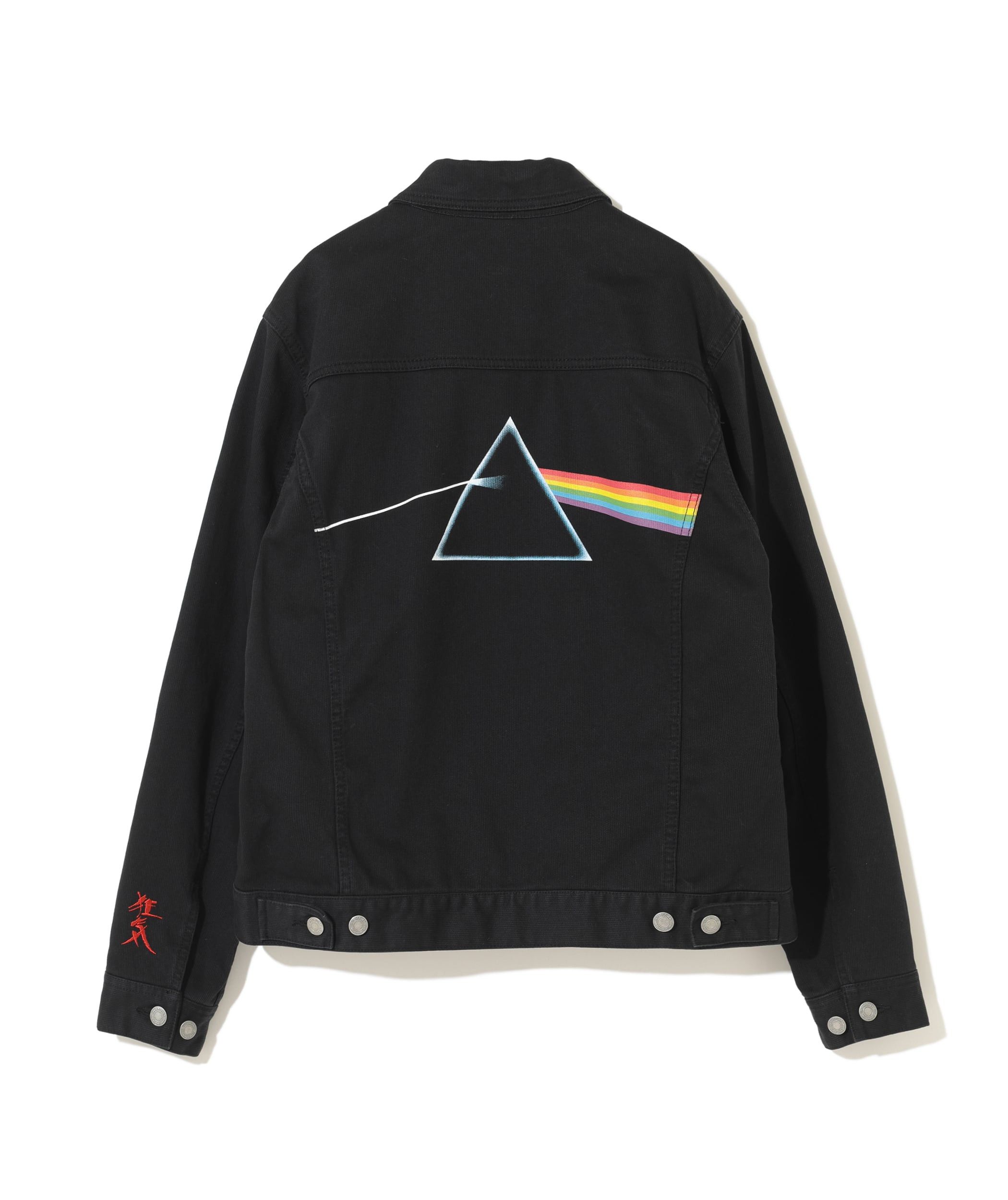 image of 2023 Aw Pink Floyd Dark Side Of The Moon Jacket in Black, Men's (Size 2XL)