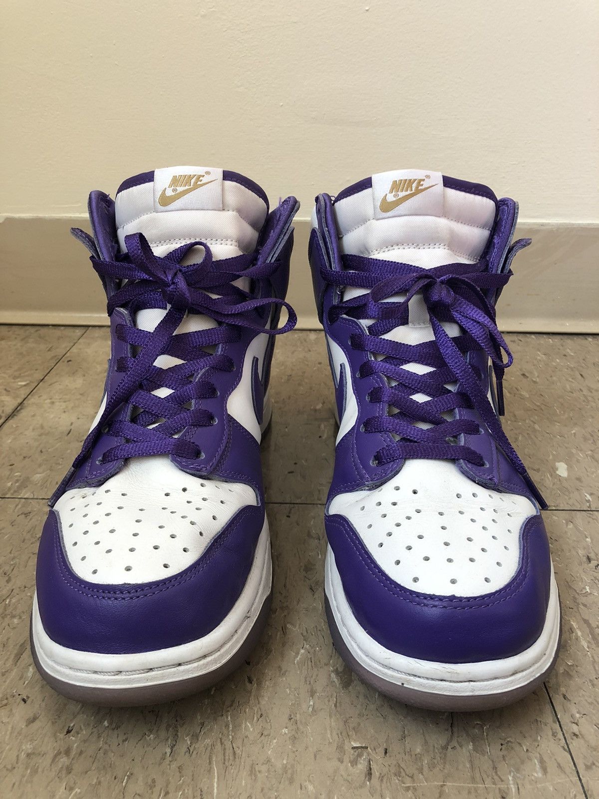 Nike Nike Dunk Hi SP 2020 (Varsity Purple) (Pre Covid Quality) Size US 10 / EU 43 - 2 Thumbnail