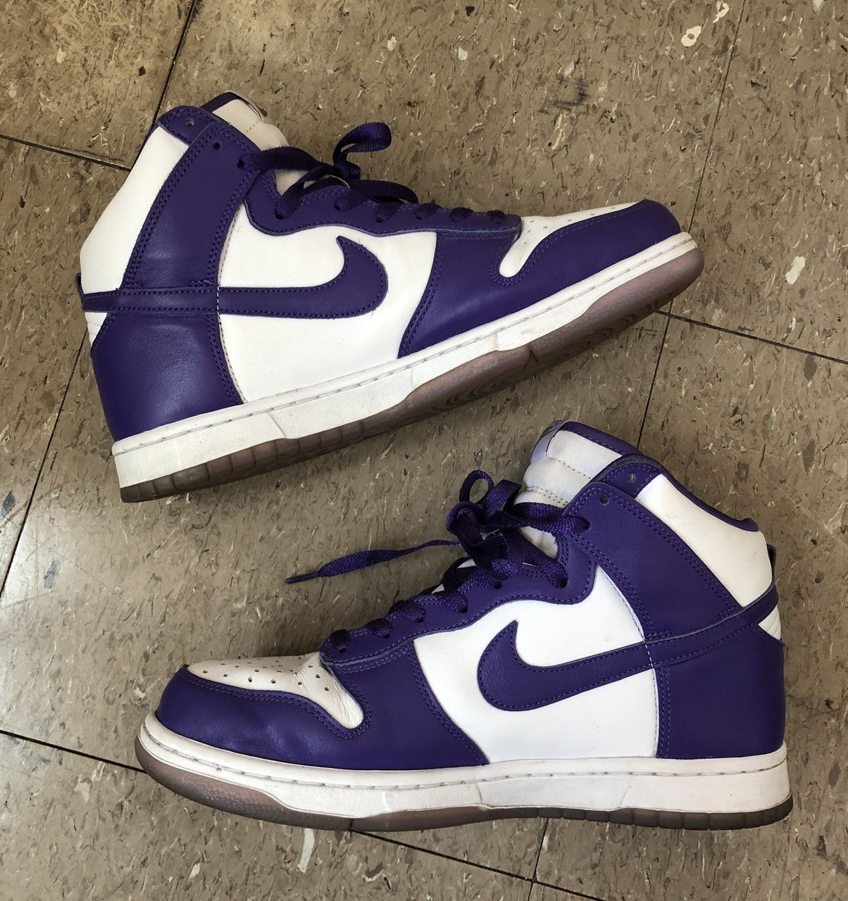 Nike Nike Dunk Hi SP 2020 (Varsity Purple) (Pre Covid Quality) Size US 10 / EU 43 - 5 Thumbnail