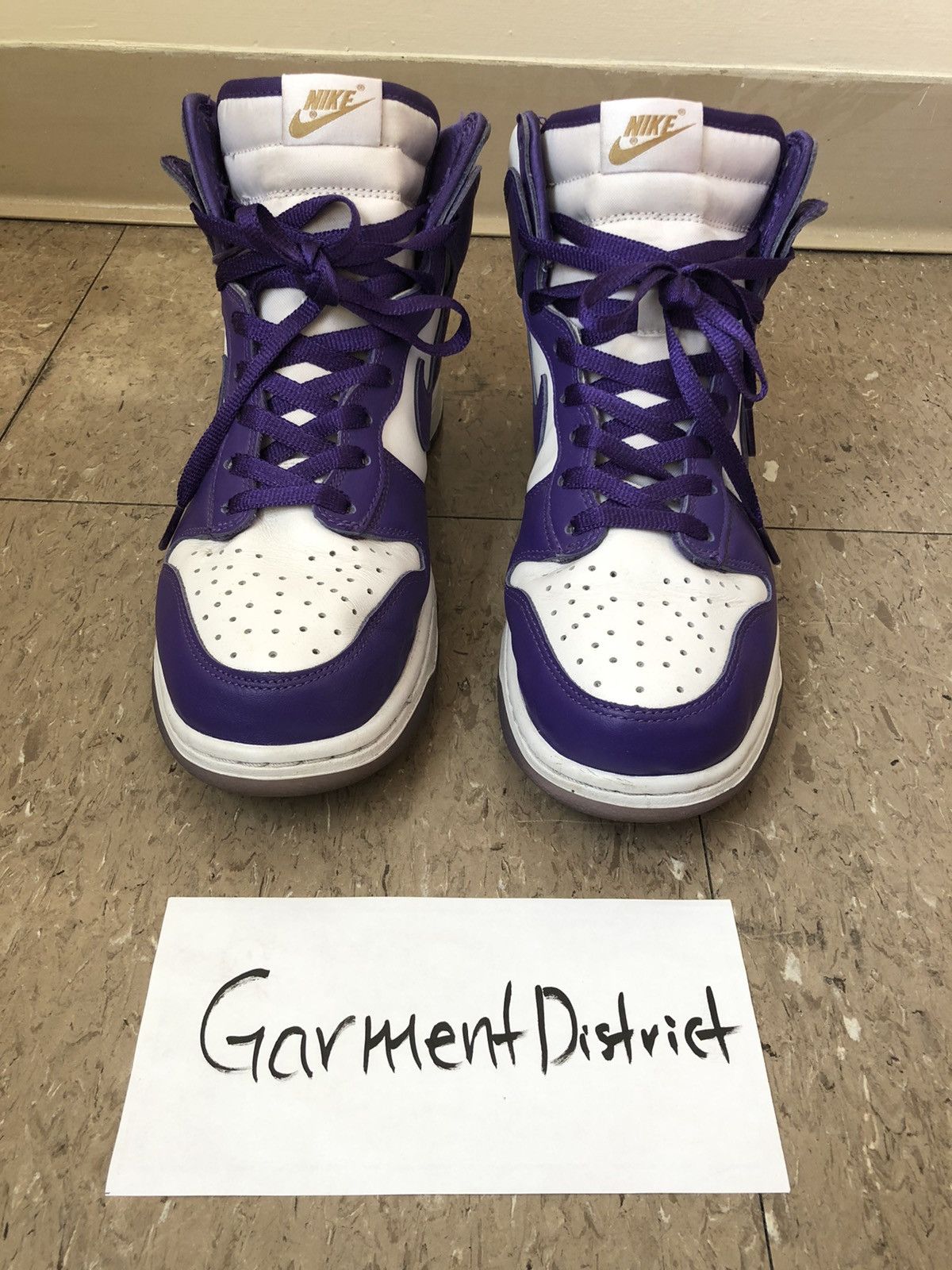 Nike Nike Dunk Hi SP 2020 (Varsity Purple) (Pre Covid Quality) Size US 10 / EU 43 - 17 Thumbnail