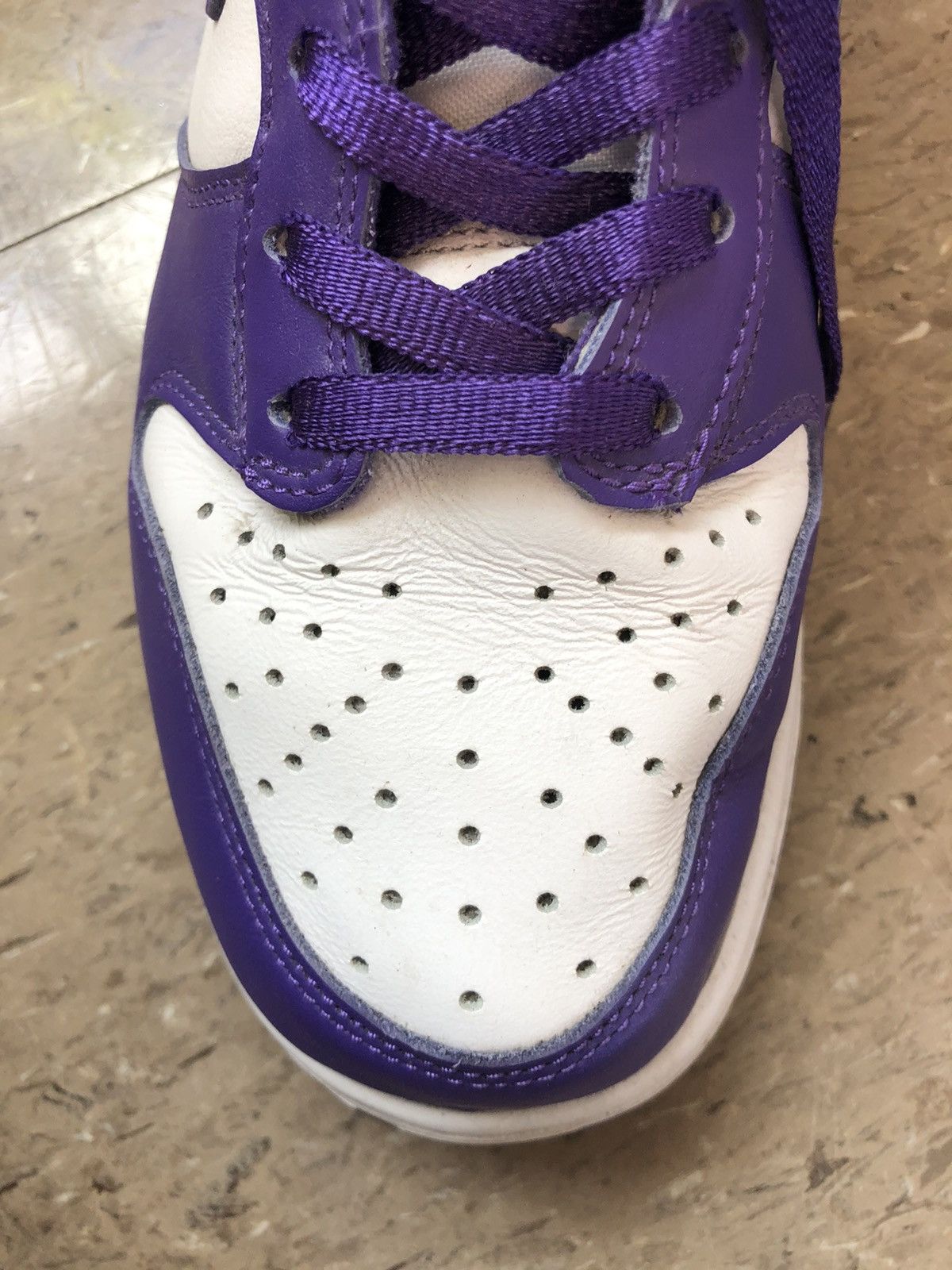 Nike Nike Dunk Hi SP 2020 (Varsity Purple) (Pre Covid Quality) Size US 10 / EU 43 - 7 Thumbnail