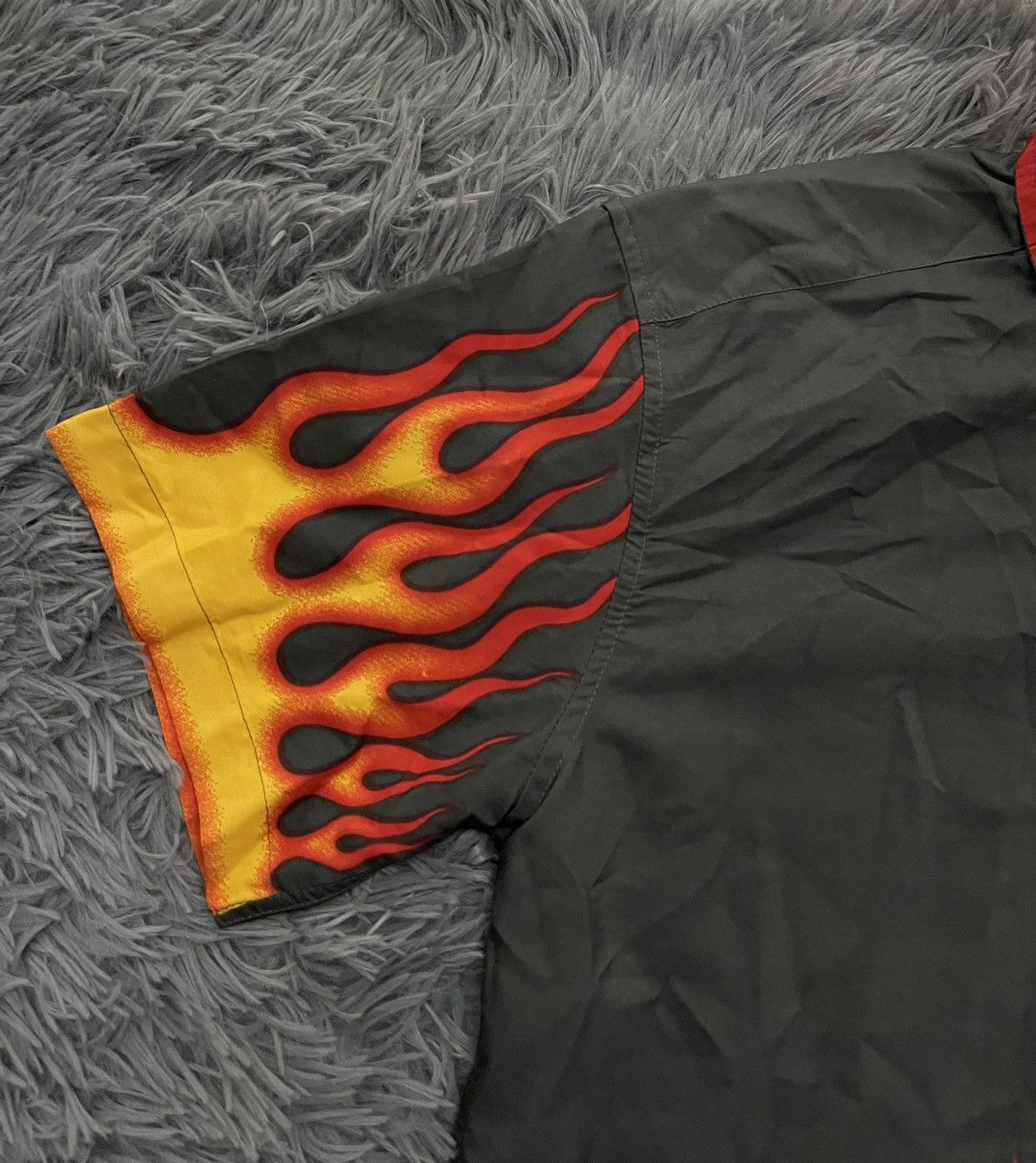 Japanese Brand × Vintage Richard Chang Y2K vintage Flame fire logo Japanese shirt Size US M / EU 48-50 / 2 - 4 Thumbnail