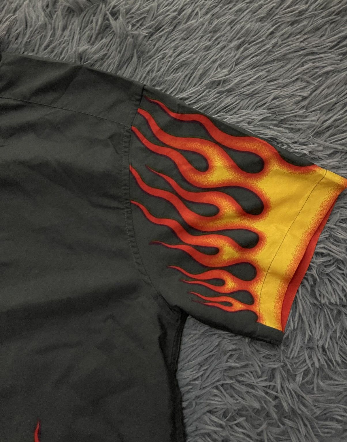 Japanese Brand × Vintage Richard Chang Y2K vintage Flame fire logo Japanese shirt Size US M / EU 48-50 / 2 - 5 Thumbnail